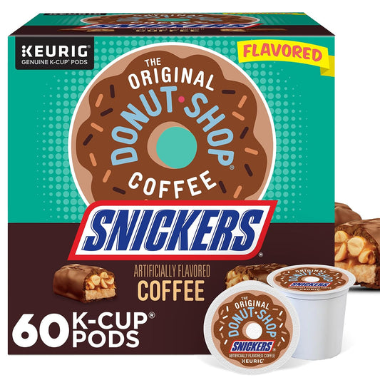 Snickers Coffee Keurig Single Serve K-Cup Pods 60 Count
