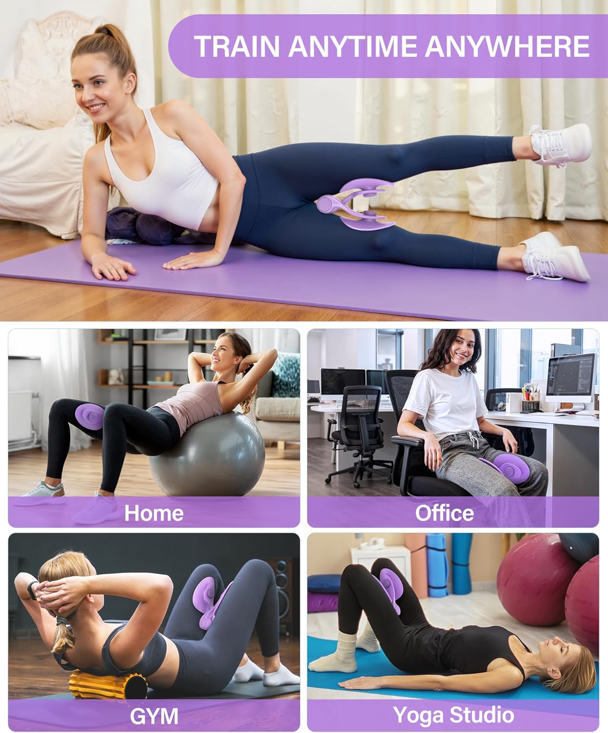 Kegel Exerciser for Women & Men - Pelvic Floor Muscle Trainer