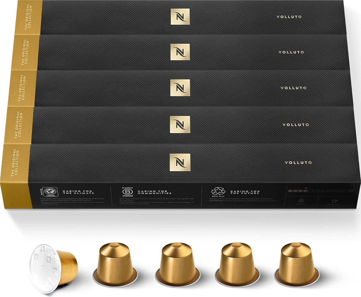 Nespresso Original Line Volluto Mild Roast Coffee Pods 50-Count