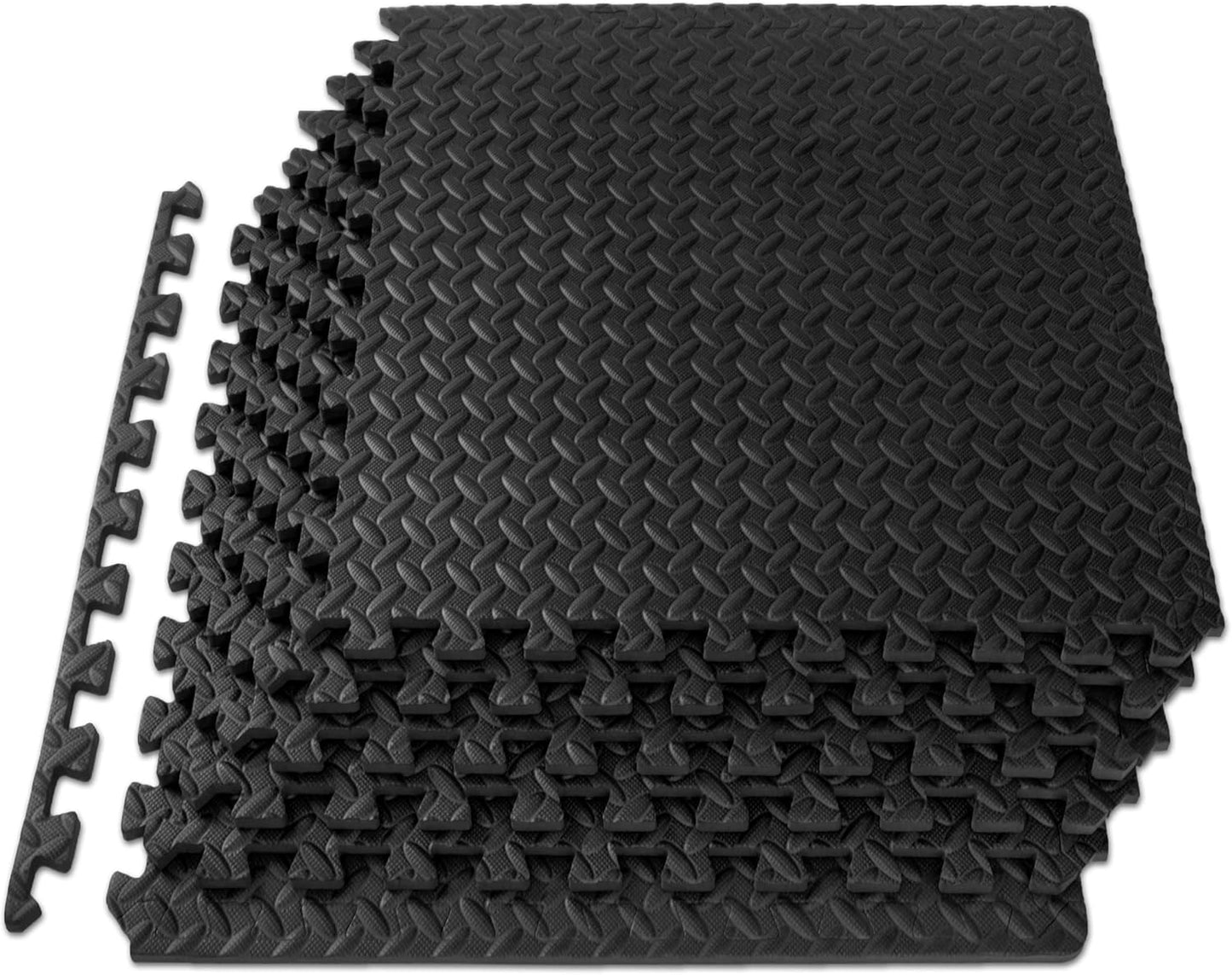 ProsourceFit ½ in EVA Interlocking Foam Tiles, 24 Sq Ft - 6 Tiles