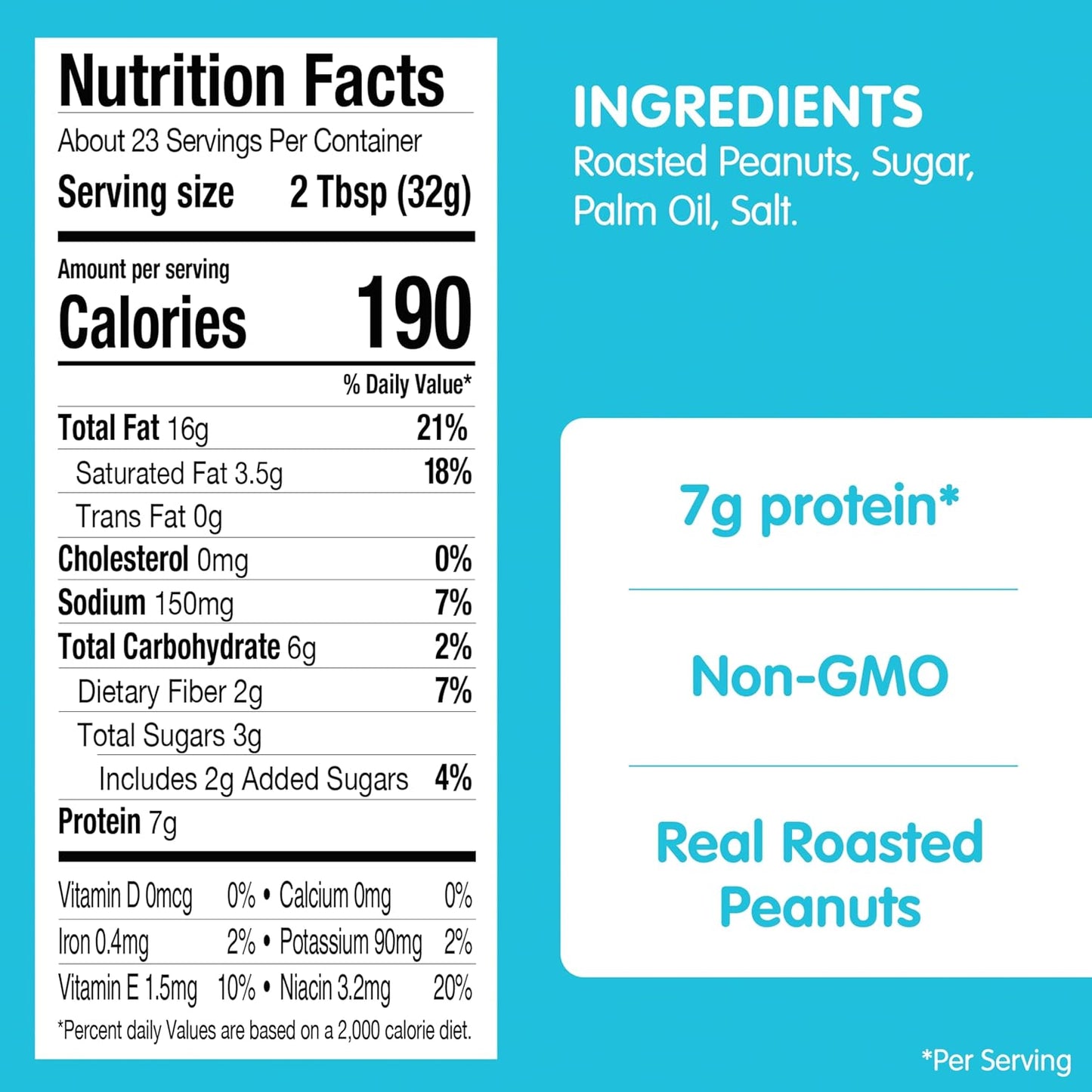SKIPPY Natural Creamy Peanut Butter Spread, 26.5 oz Jar