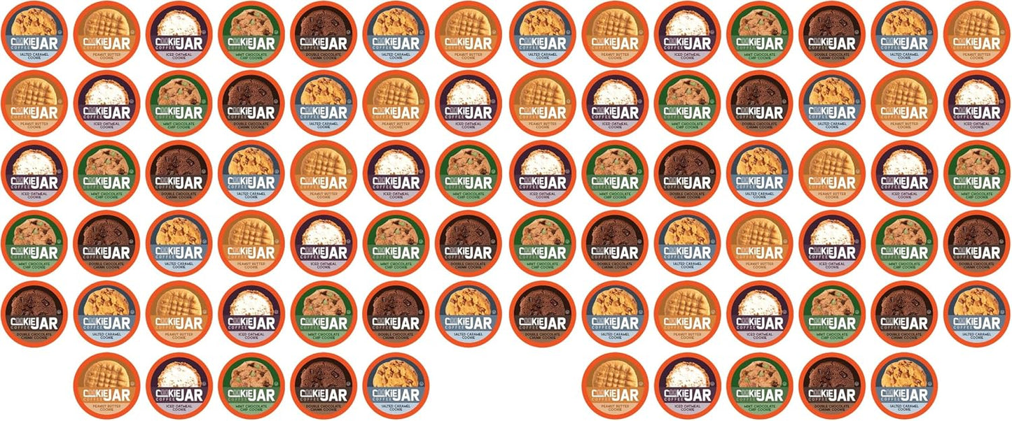 40-count assorted flavored coffee pods for Keurig K Cup brewers