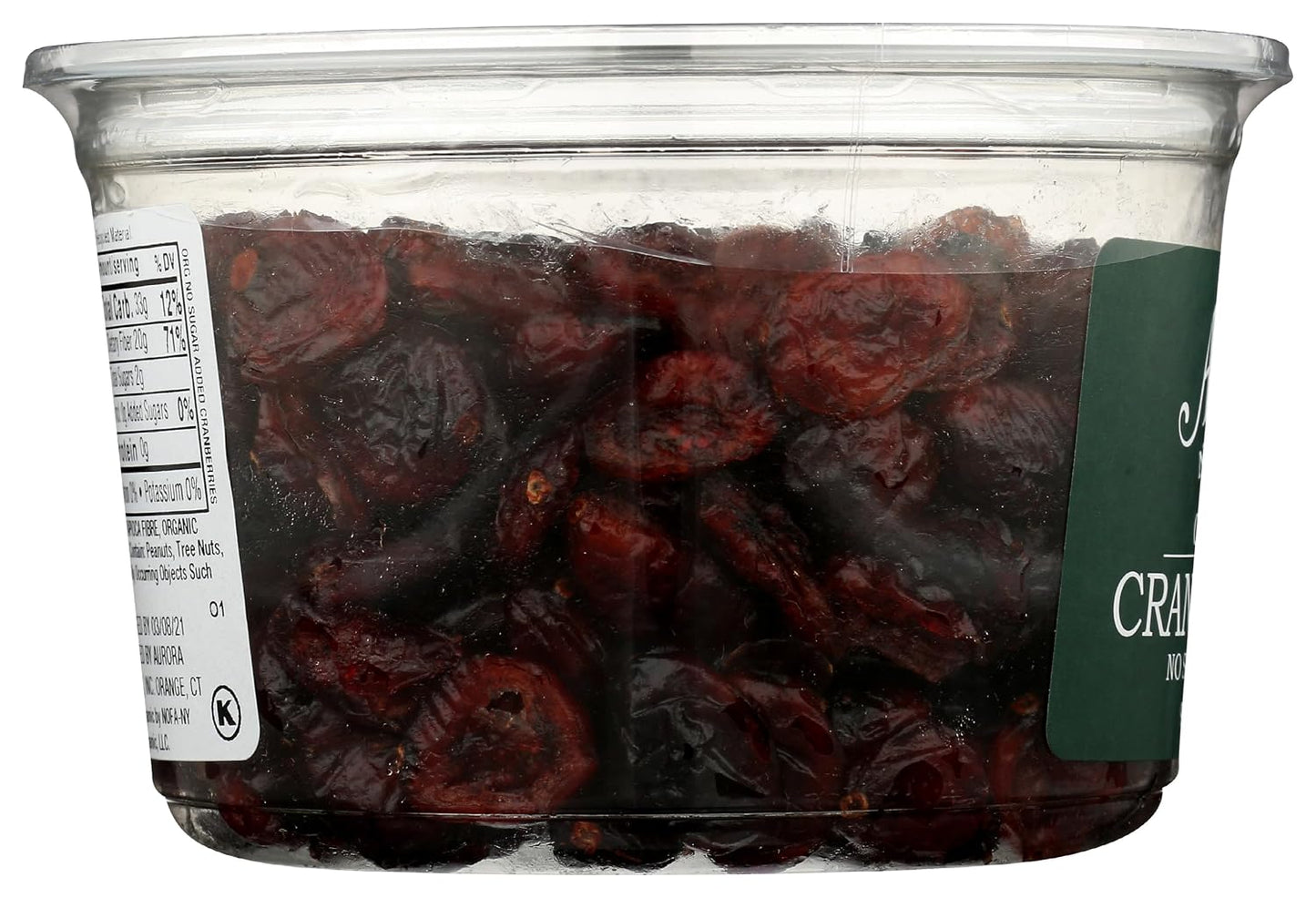 Aurora Products Organic Dried Cranberries 9 OZ Non-GMO Food Item