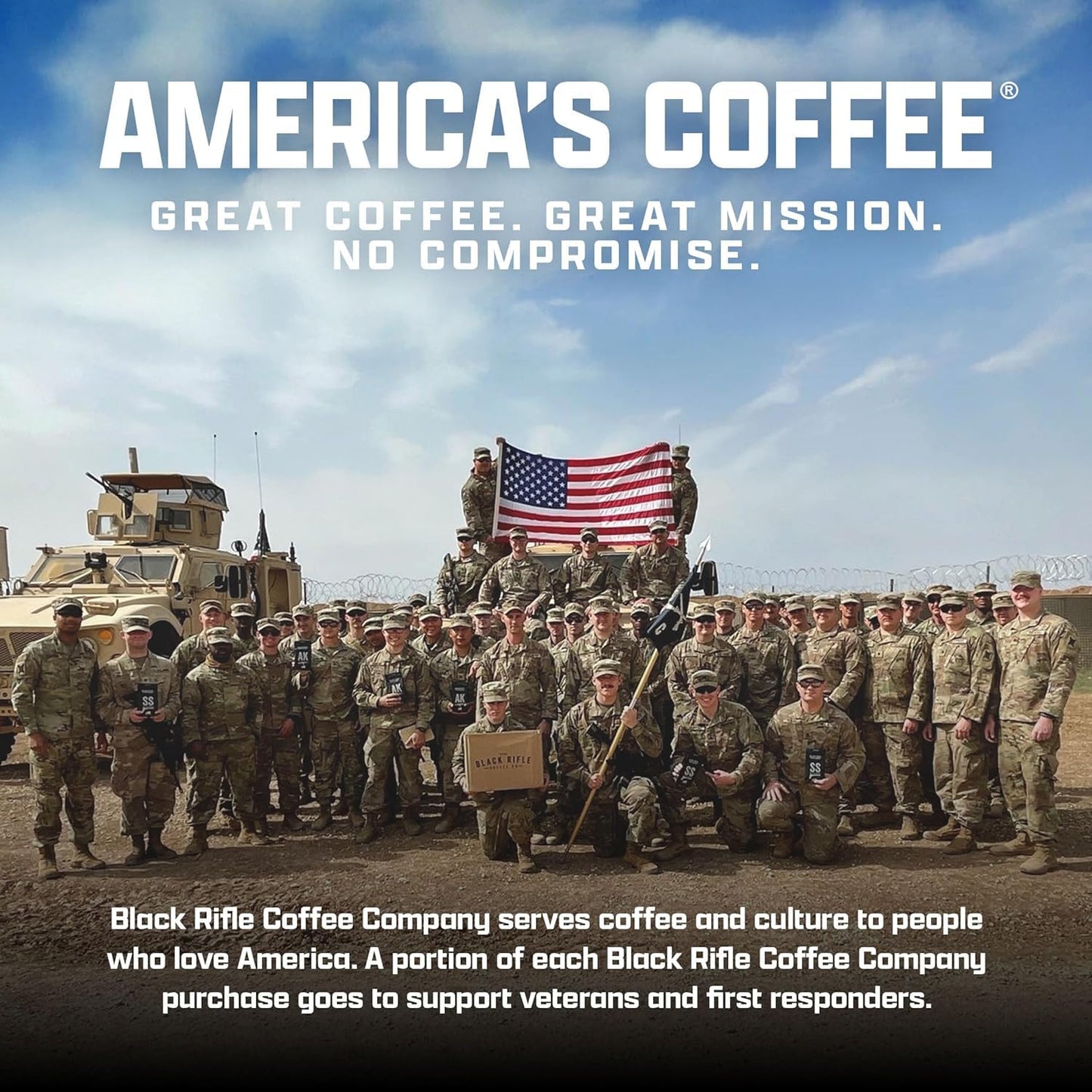 Black Rifle Coffee Company Dark Chocolate K-Cups, Rounds 12-count– Rich Dark Chocolate Favor Blended with Bold Roast in Convenient Pods