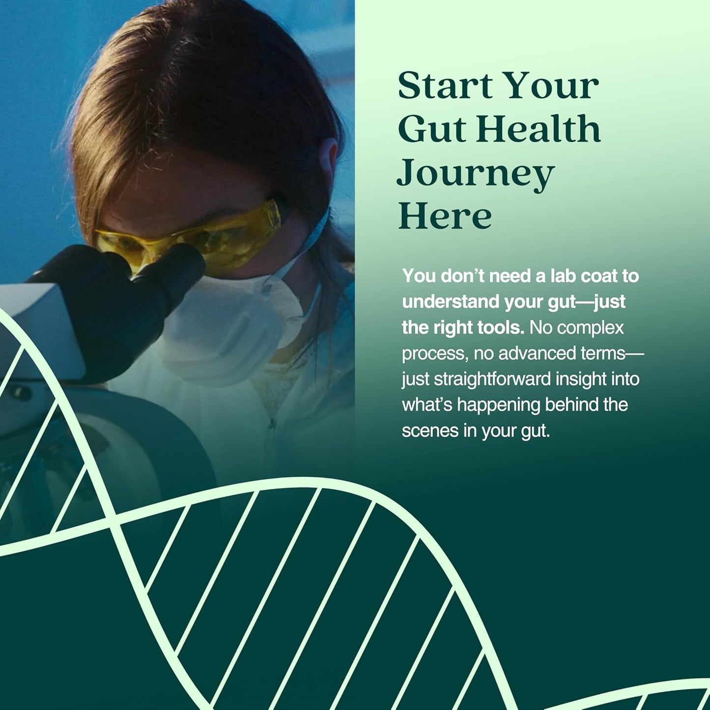 KiHealth Gut Health Basics Test at-Home Stool Test Kit for Digestion and Microbiome Balance