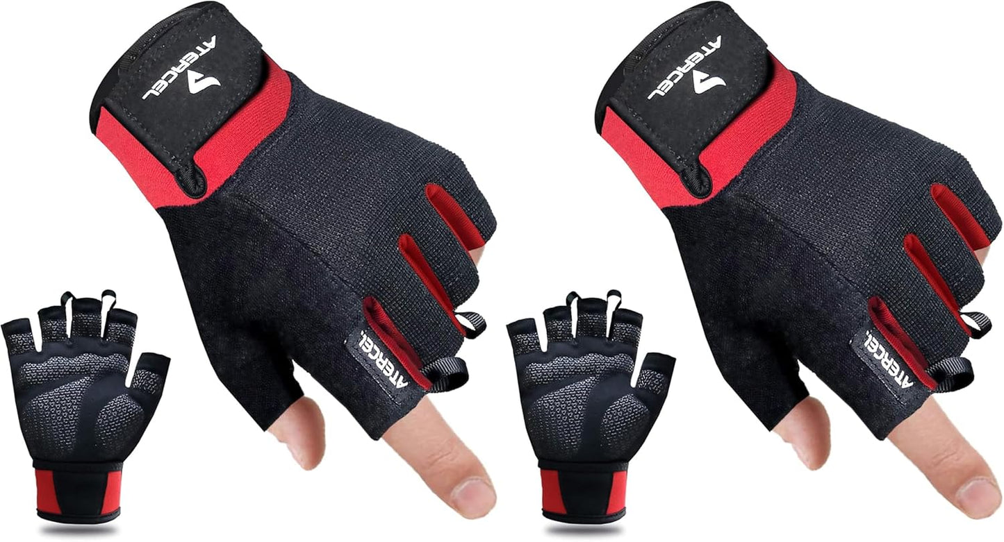 ATERCEL Workout Gloves for Men & Women, Weight Lifting, Gym