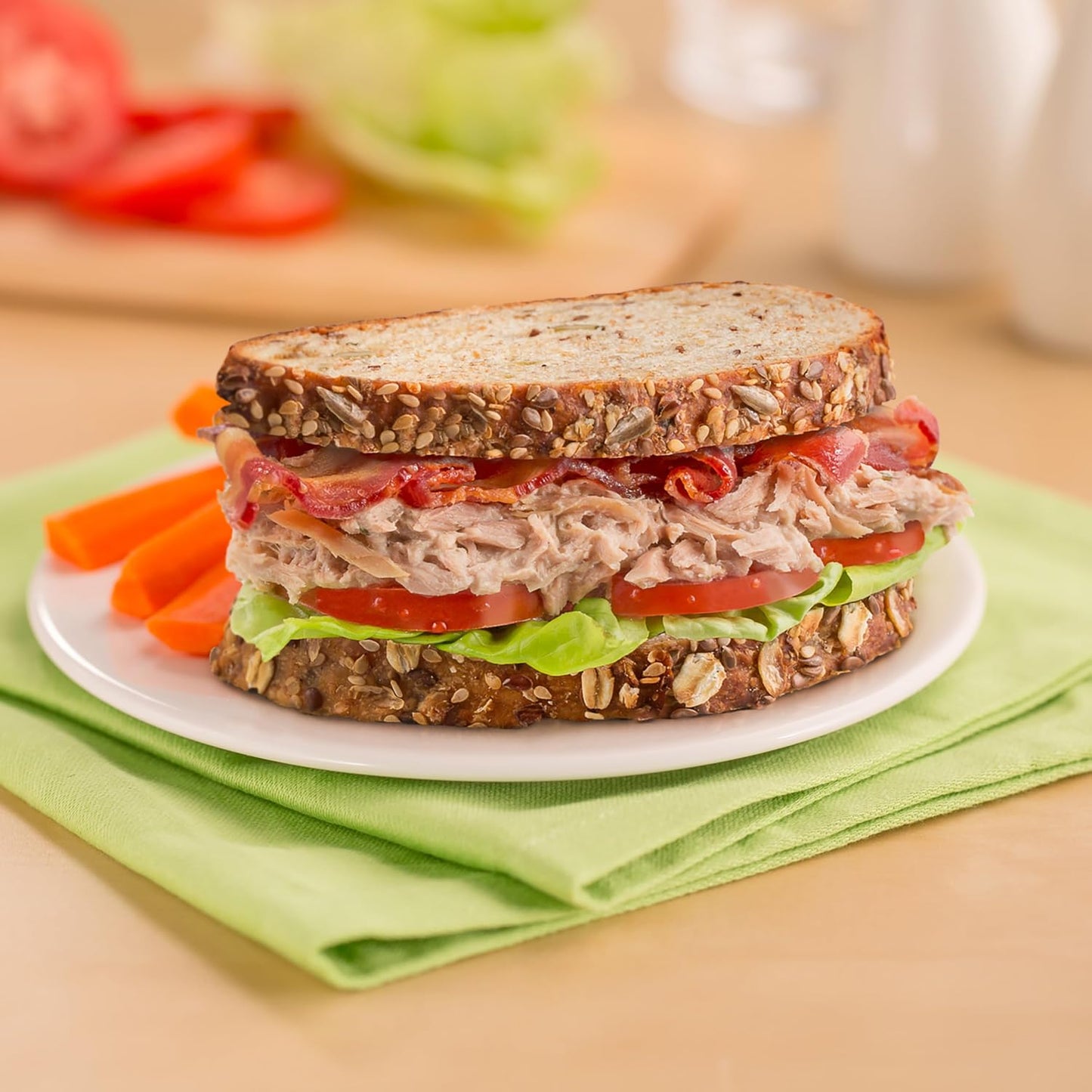 Starkist Wild Caught Tuna Creations Deli Style Pouch 3oz Pack Gluten Free Soy Free Shelf Stable Seafood