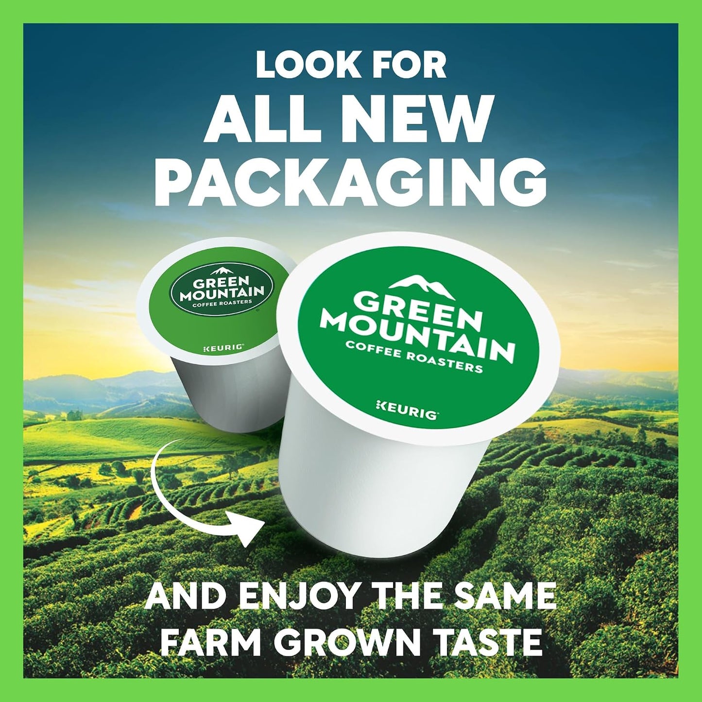 Green Mountain Coffee Roasters Breakfast Blend Single-Serve Keurig K-Cup Pods 72 Count