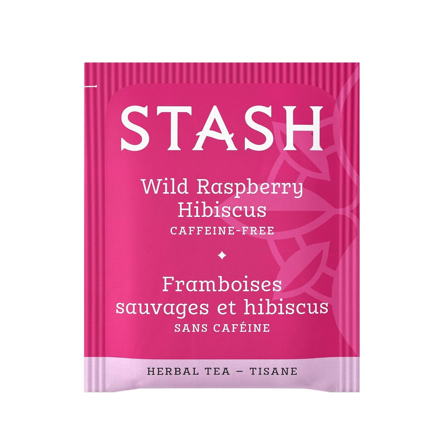 Stash Tea Wild Raspberry Hibiscus Herbal Tea, 100 Tea Bags, Packaging May Vary