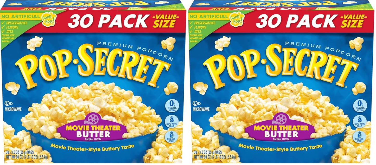 Pop Secret Kettle Corn Microwave Popcorn 12 Count Box