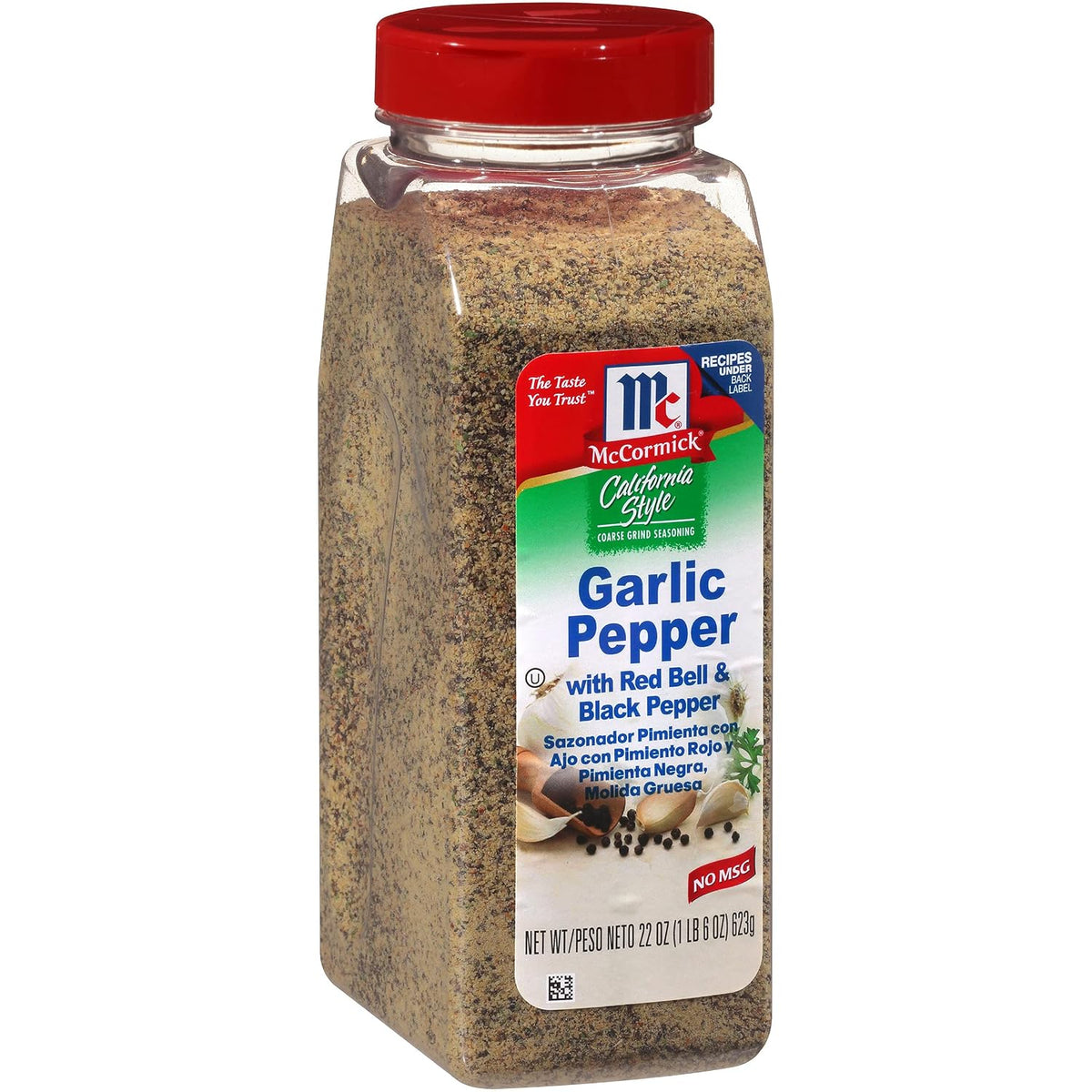 McCormick California Style Garlic Pepper Seasoning Coarse Grind 22oz