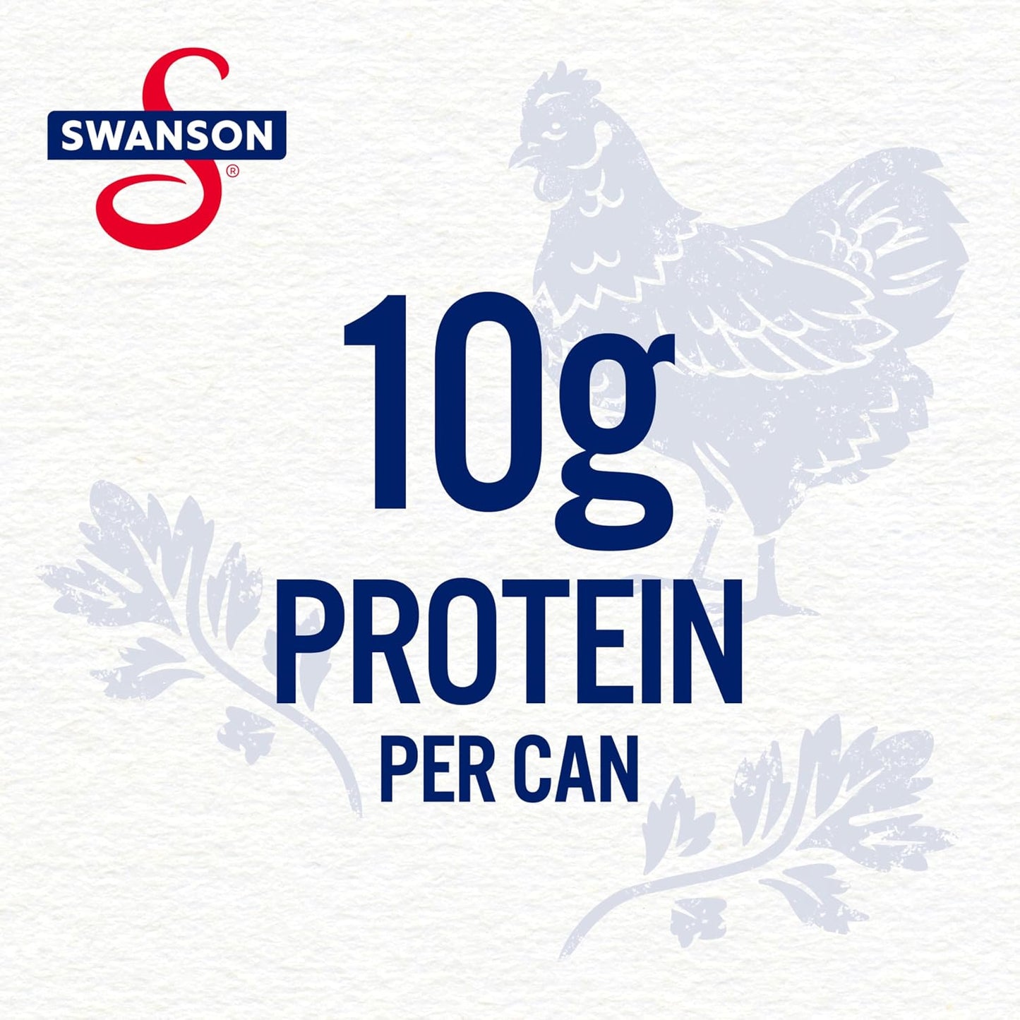 Swanson 10.5 Oz Canned Chicken a la King With White and Dark Chicken Meat, 12 Count