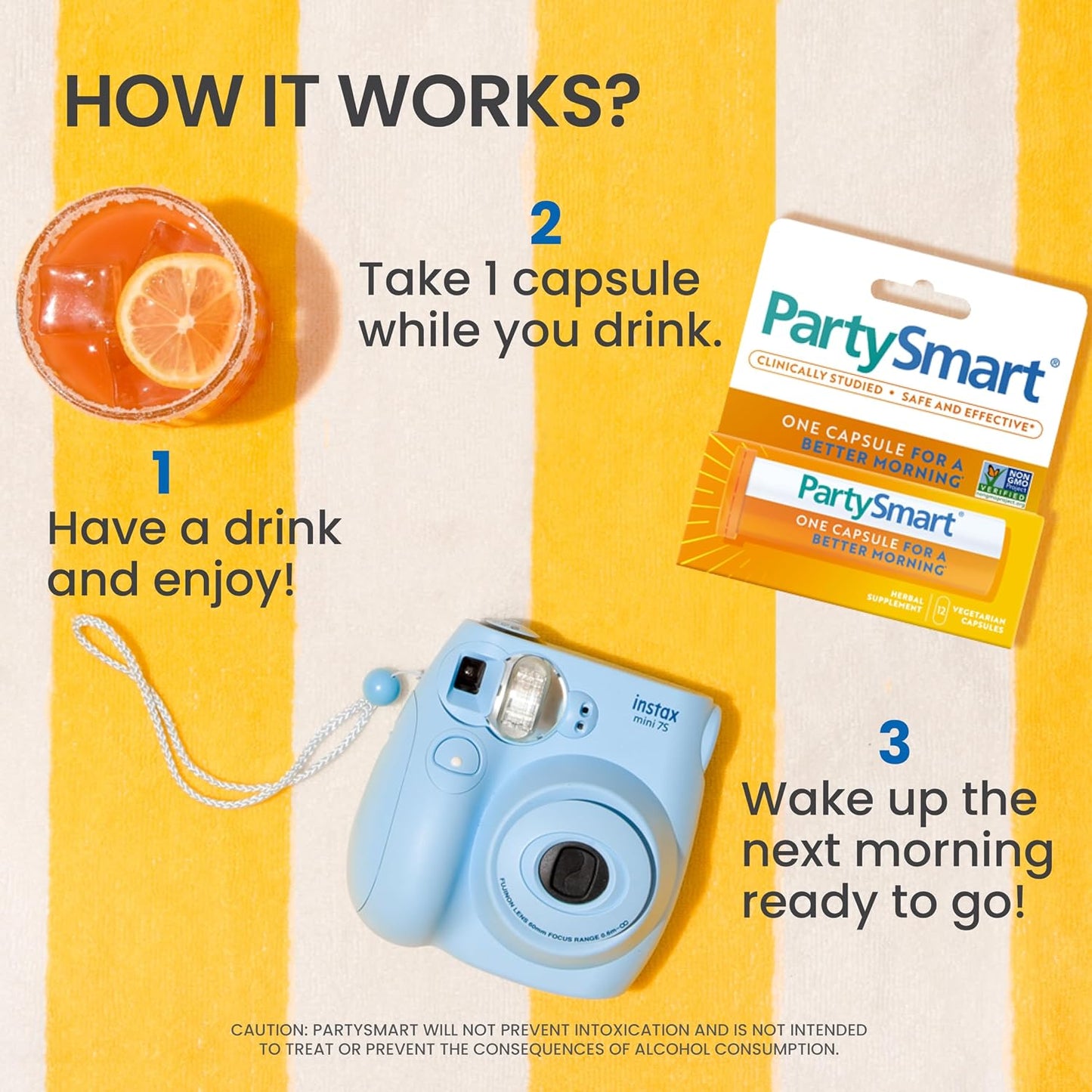Himalaya PartySmart, 12 Capsule Tube, Plant Based, Vegan, Non-GMO, Gluten Free, Clinically Studied Alcohol Breakdown Liver Support