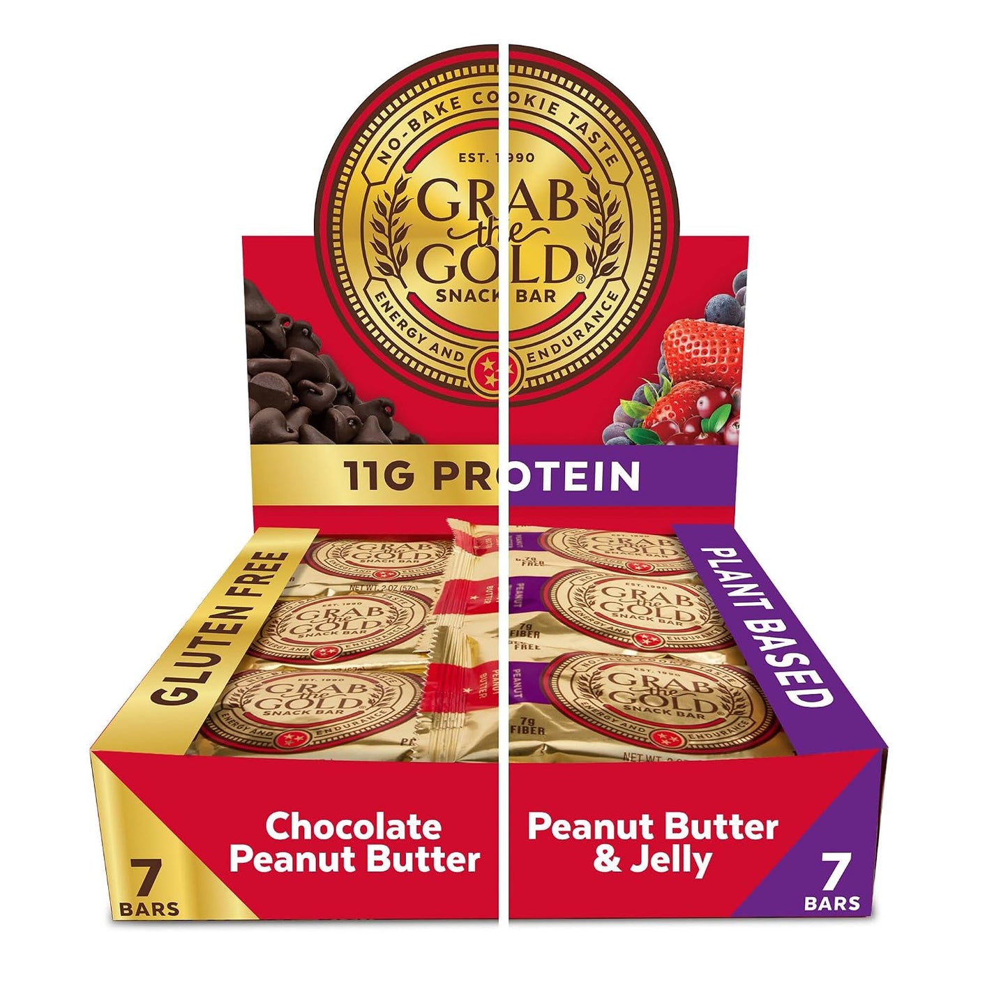 Handcrafted Protein Snack Bars with Organic Oats and Peanut Butter