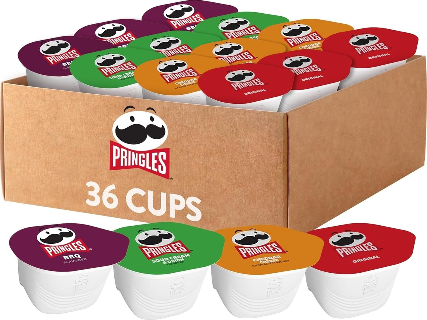 Pringles Potato Crisps Chips Variety Pack Snack Stacks Lunch Snacks