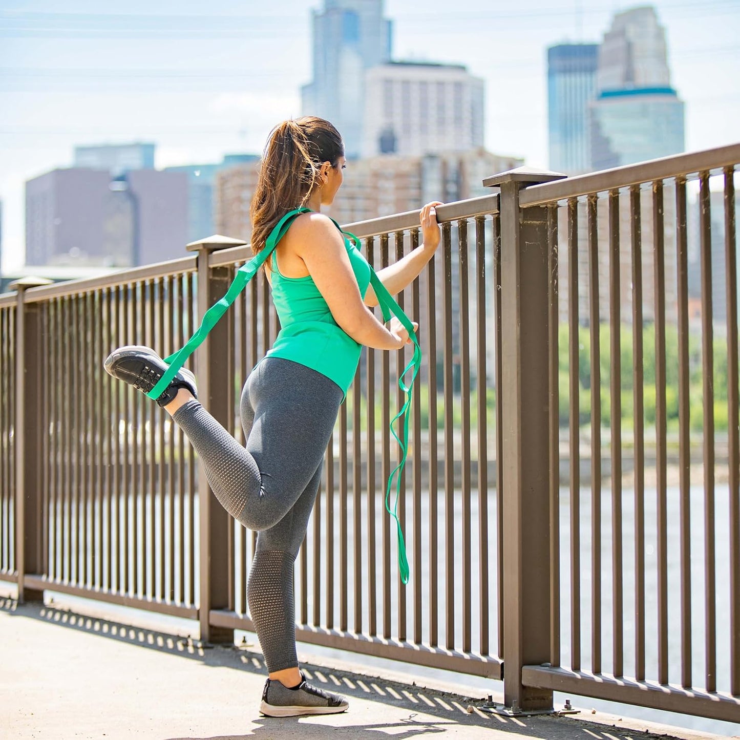 OPTP Stretch Out Strap - Physical Therapy, Yoga Strap