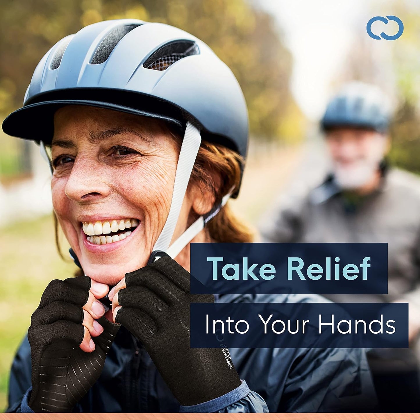 Copper Compression Arthritis Gloves for Men and Women, Fingerless Hand Support