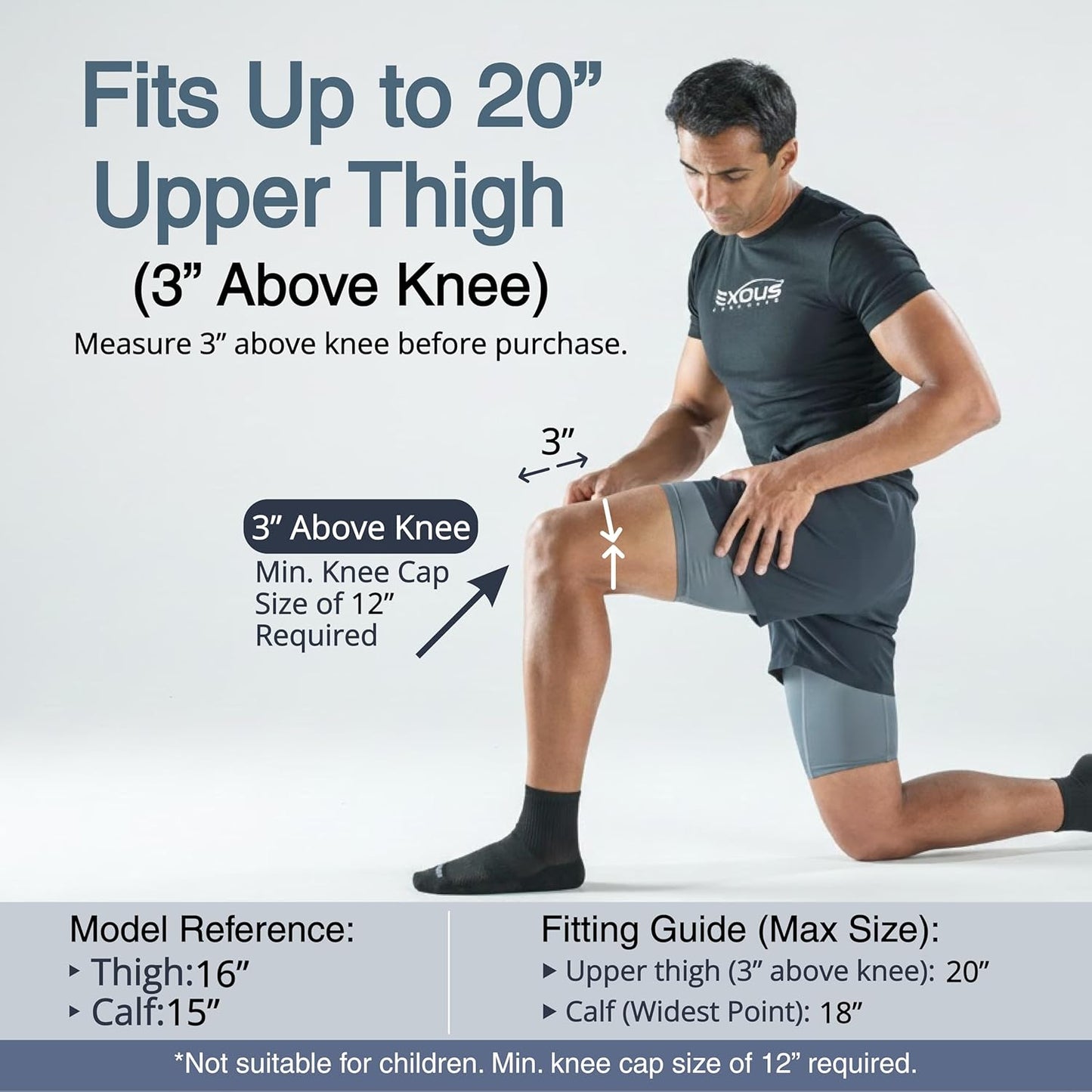 EXOUS BODYGEAR Knee Brace For Arthritis Acl, Mcl Pain