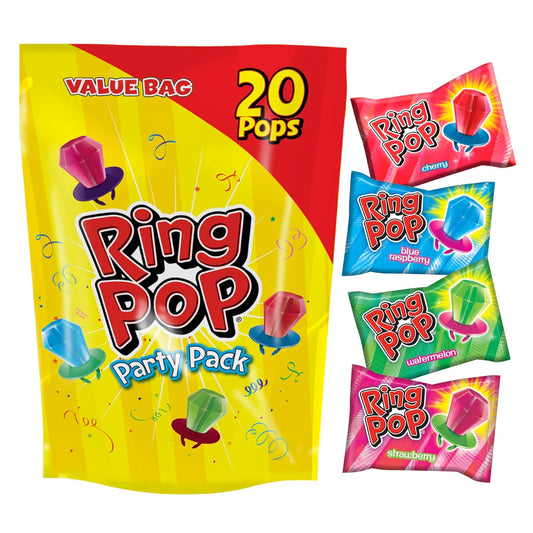 Bulk candy variety pack with assorted flavors and individually wrapped lollipops