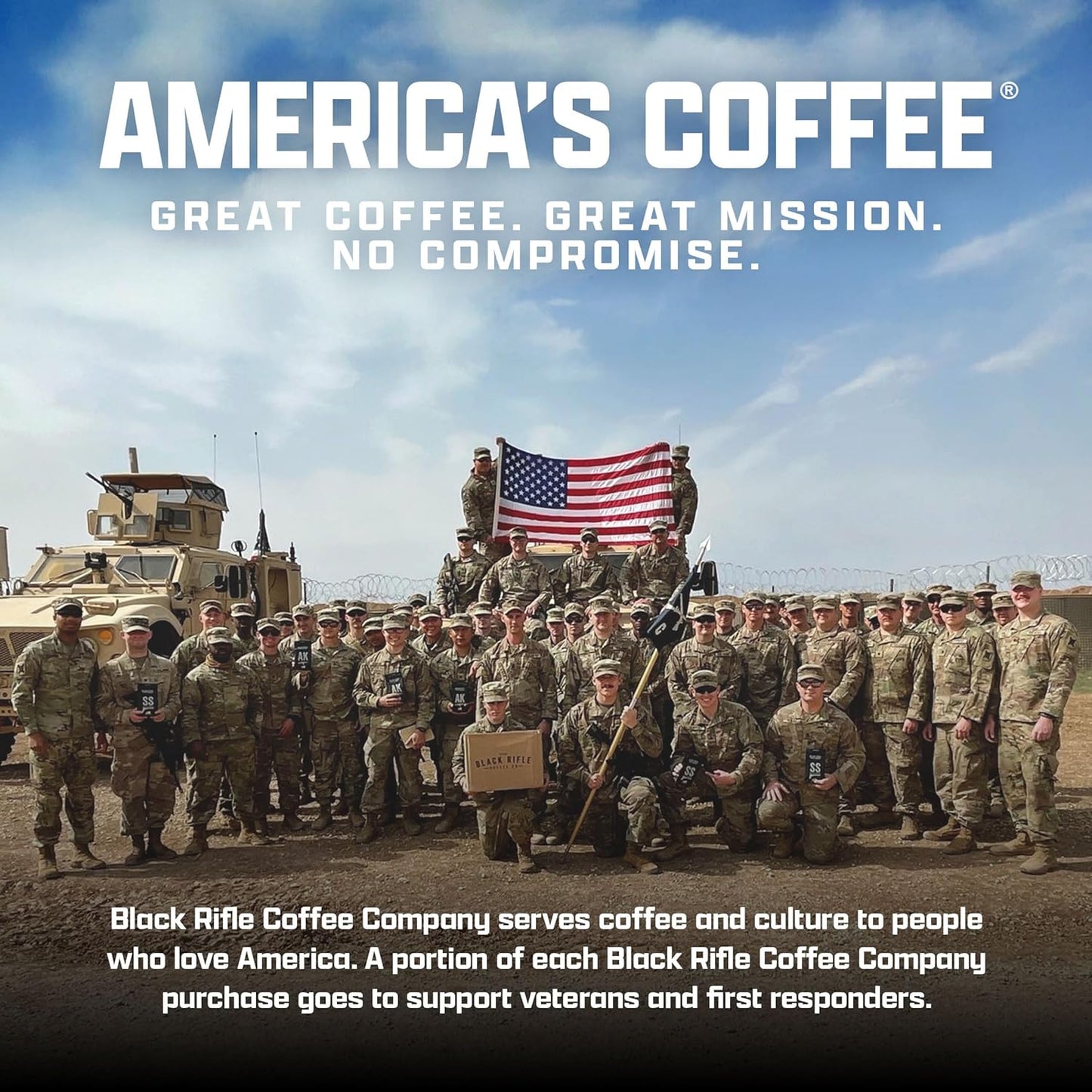Black Rifle Coffee Company Dark Roast Coffee Pods, 100% Arabica, 84 Count