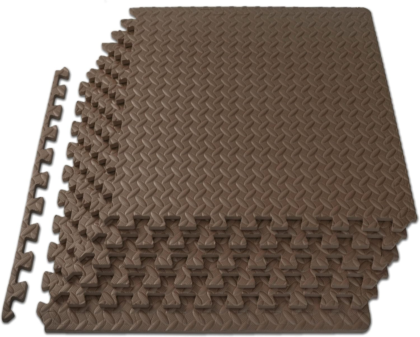 ProsourceFit ½ in EVA Interlocking Foam Tiles, 24 Sq Ft - 6 Tiles