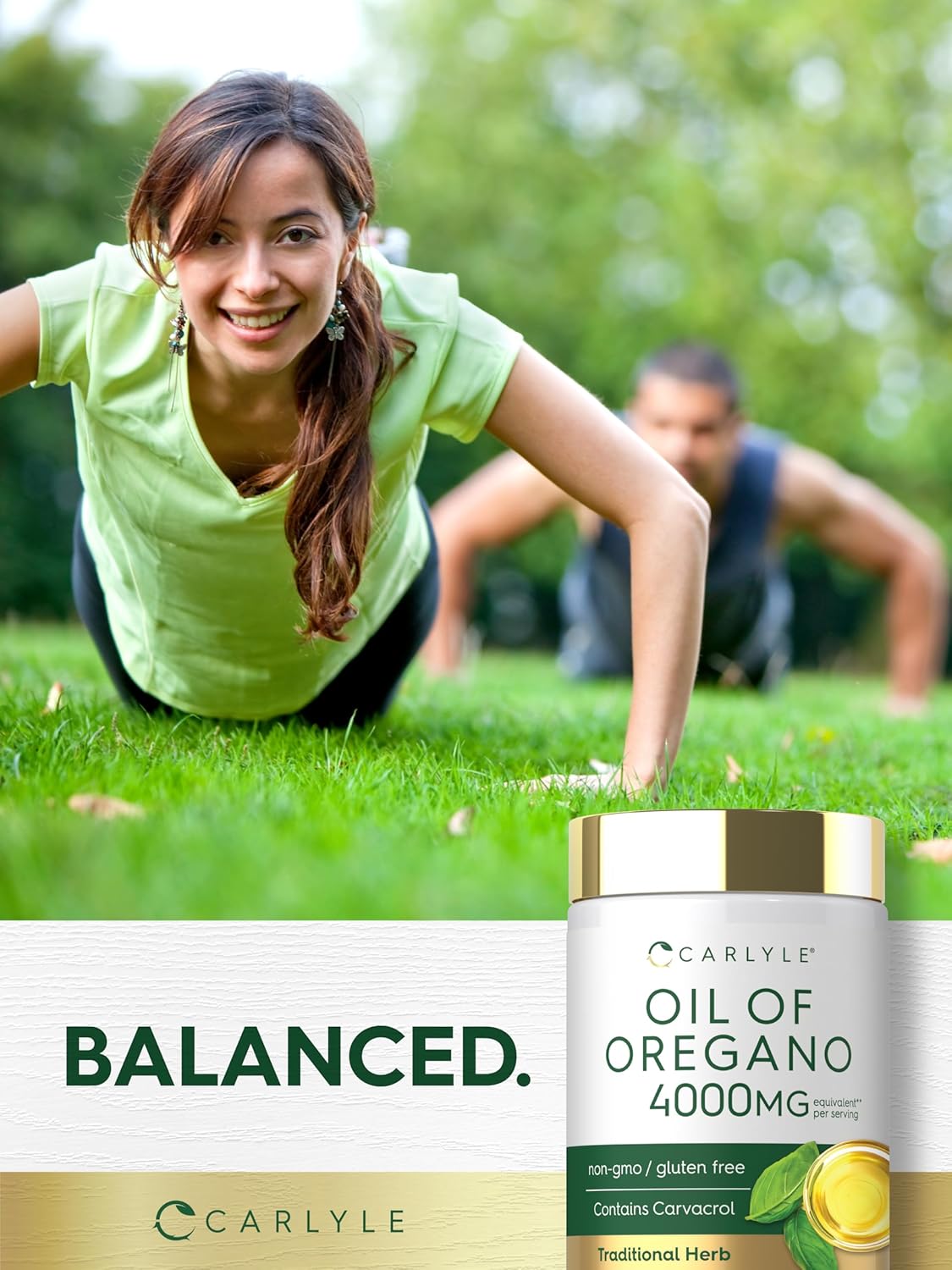 Carlyle Oregano Oil Supplement | 150 Softgel Capsules | Contains Carvacrol | Non-GMO & Gluten Free Formula