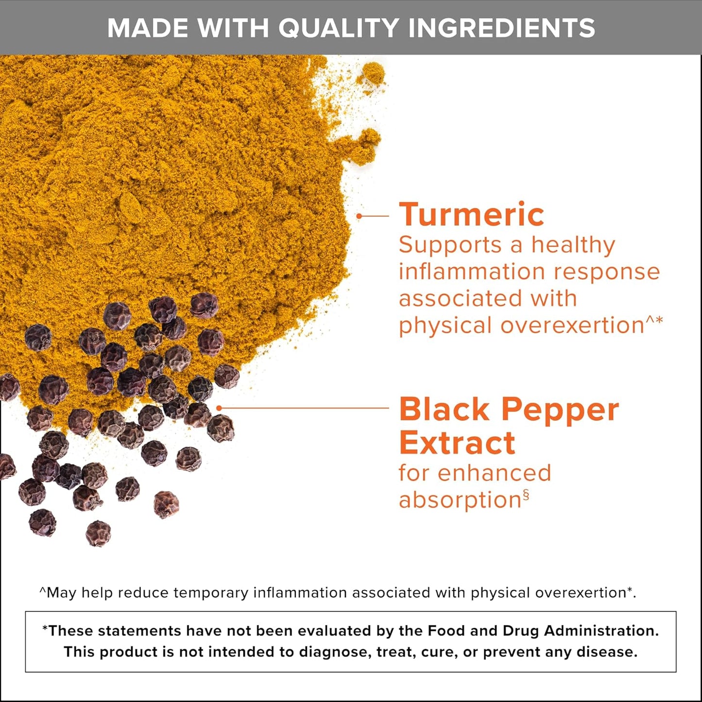Qunol Turmeric Curcumin 2250mg, Black Pepper Extract, Supports Joint Health, 90 Capsules