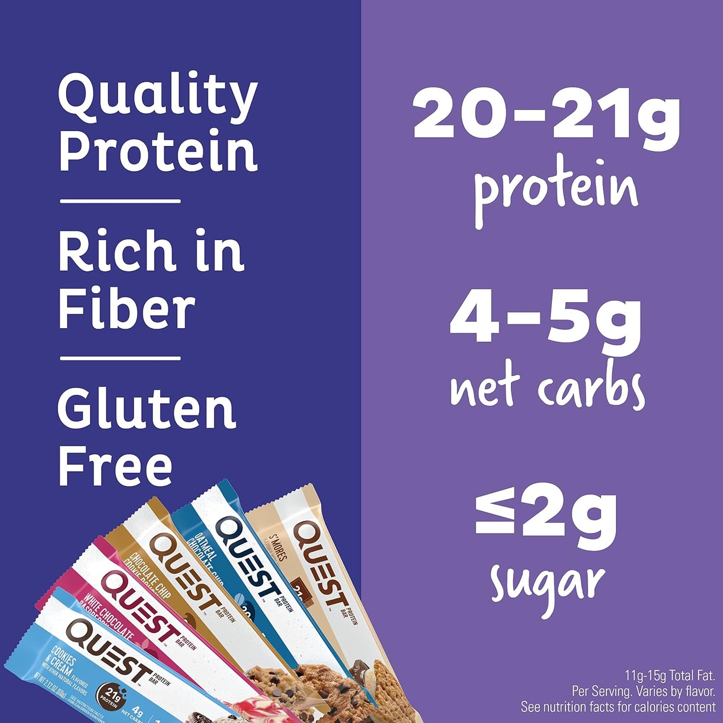 Quest Nutrition Ultimate Variety Pack Protein Bars, 12 Count, Gluten Free, Keto Friendly