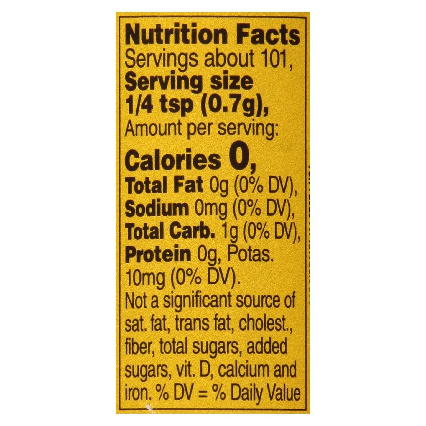Dash Salt-Free Seasoning Blend Original 2.5 Ounce All-Purpose Kosher Flavor Enhancer