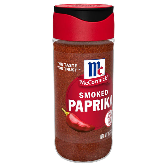 McCormick Smoked Paprika 1.75 oz, non GMO, adds rich flavor to Spanish dishes