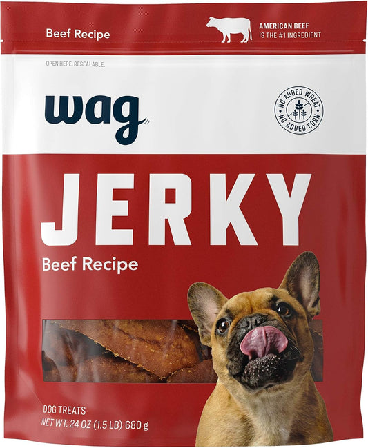 American Beef Jerky Dog Made in USA 24 oz Resealable Bag