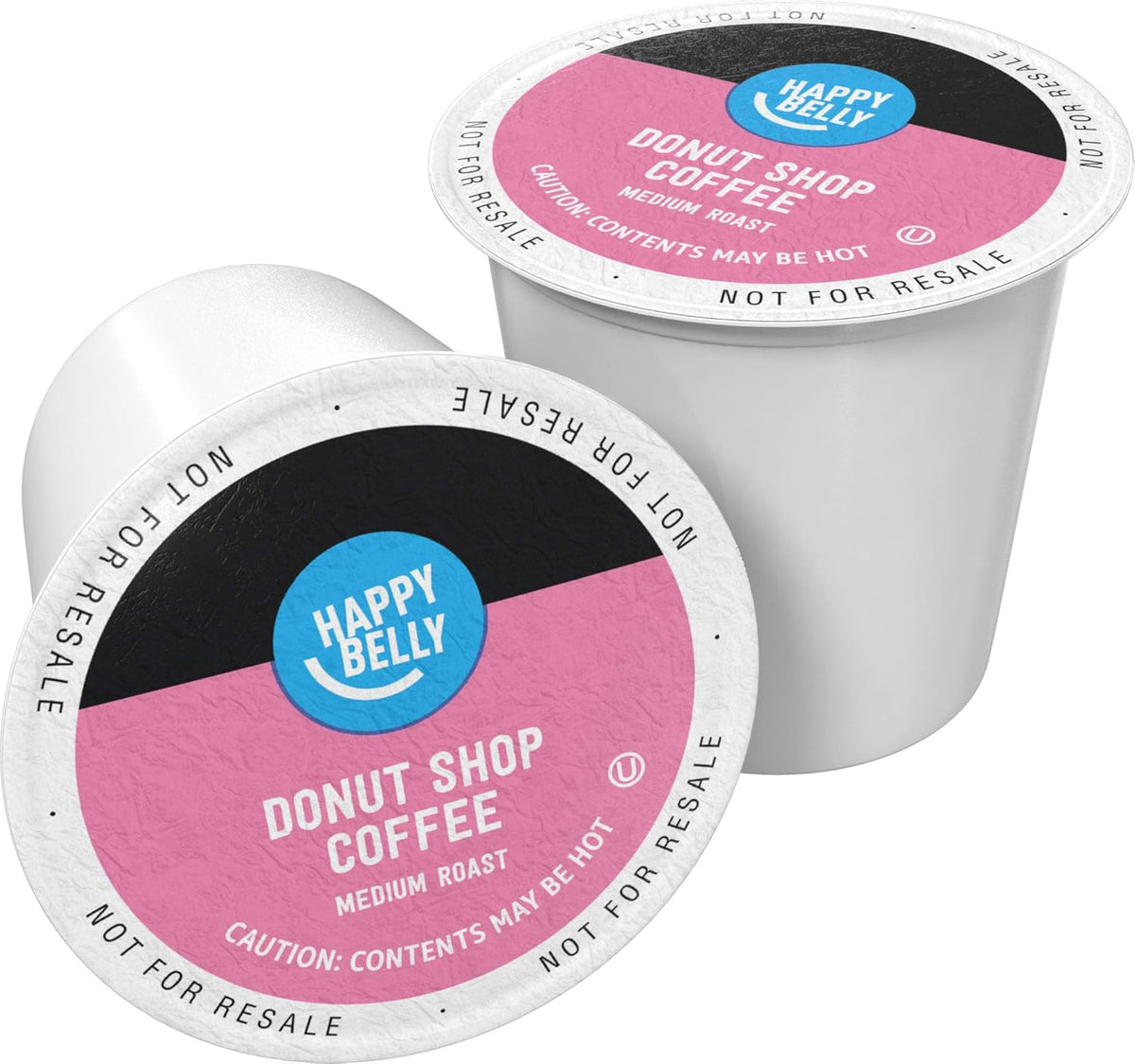 Happy Belly Medium Roast Coffee Pods for Keurig 2.0 Brewers, 100 Count