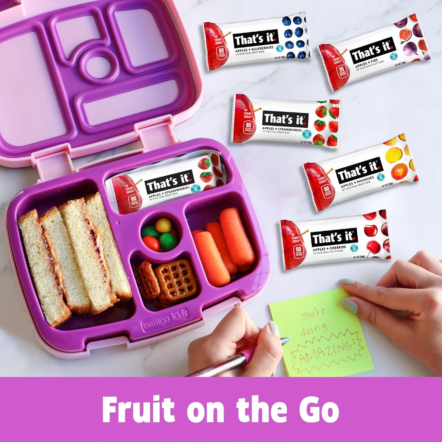 That's it. Mini Fruit Bars Variety 35 Pack No Sugar Plant-Based Vegan Gluten Free