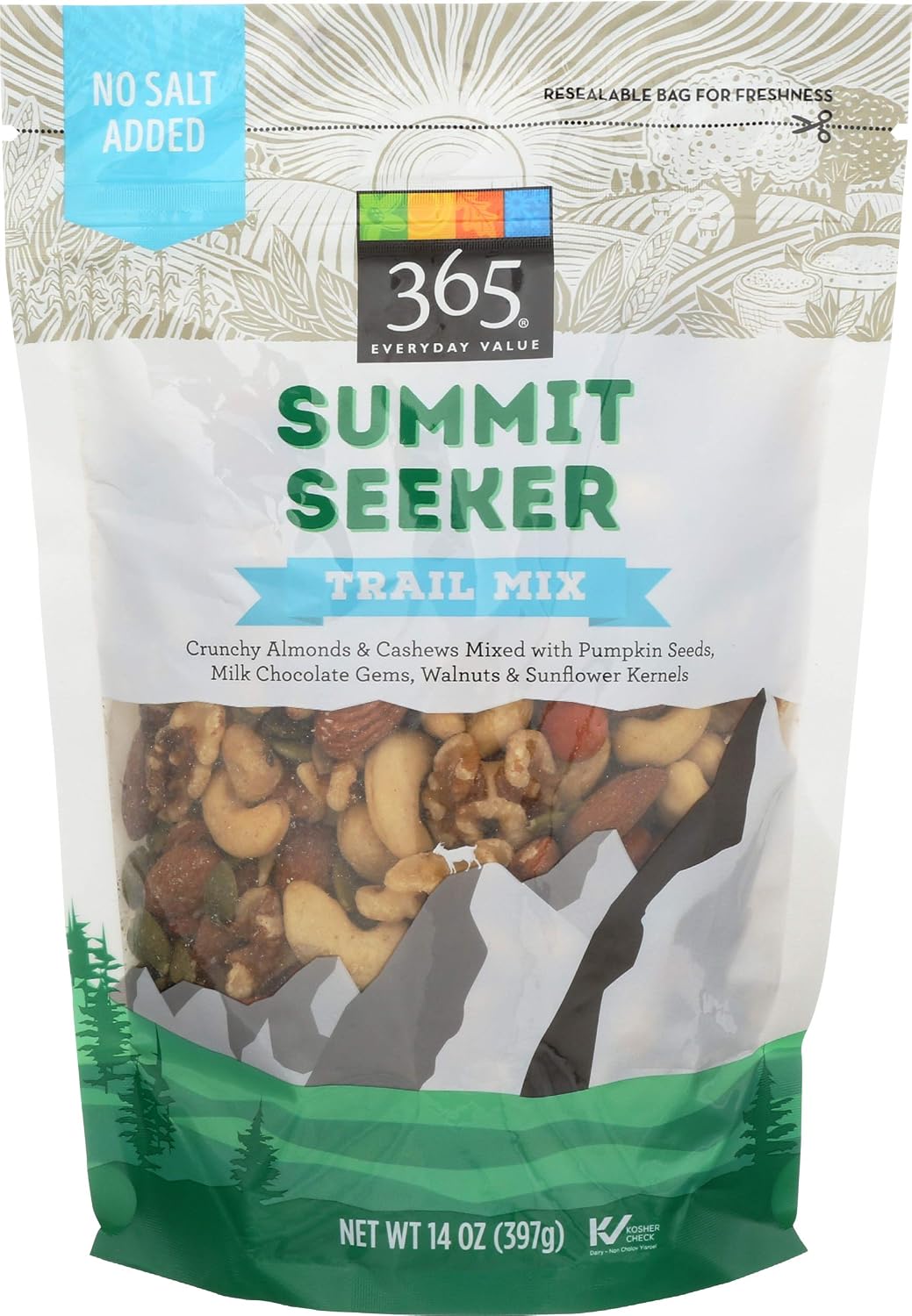 365 by Whole Foods Market Organic Forest Berry Trail Mix 14 Ounce Resealable Bag