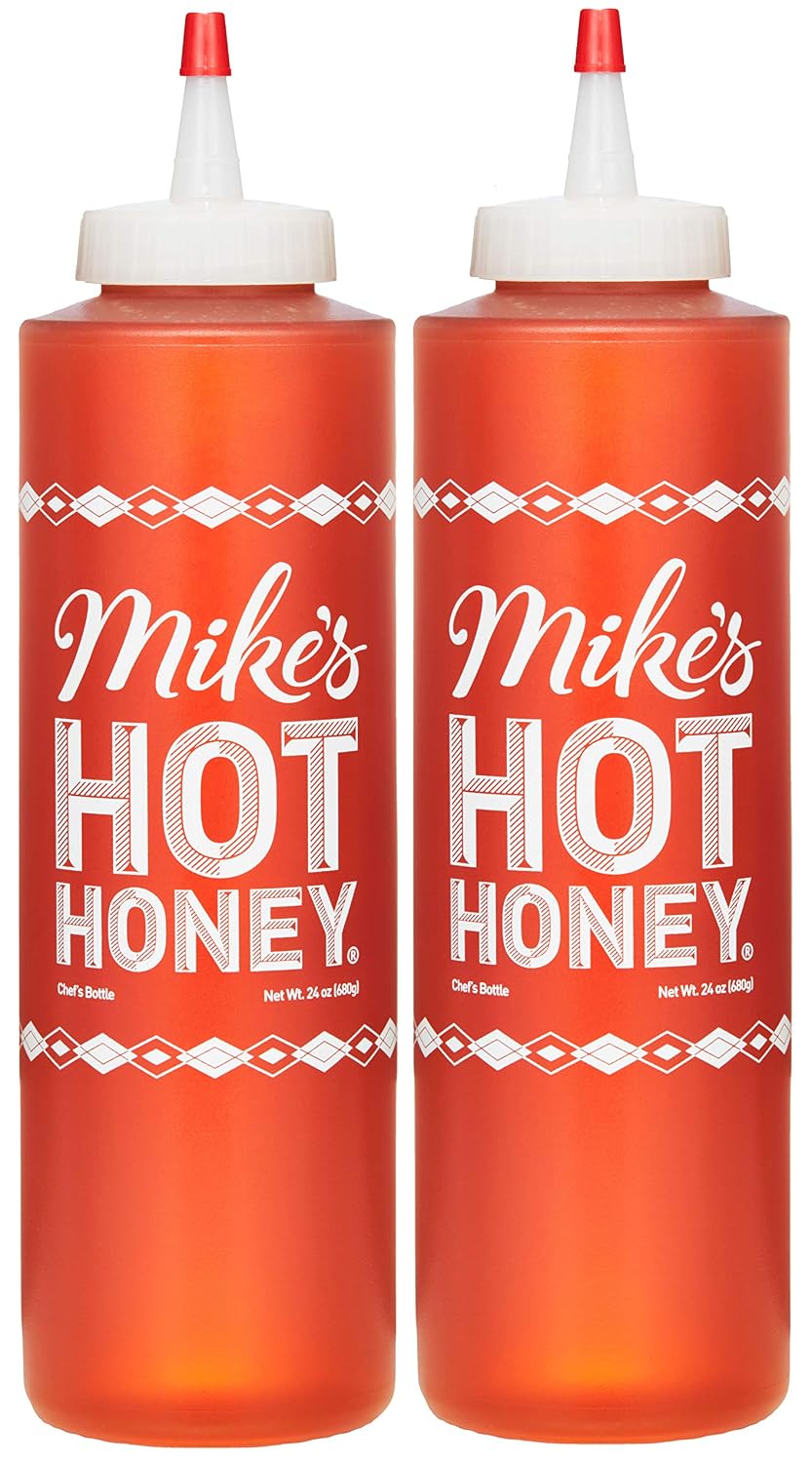 Mike's Hot Honey, 10oz Original Bottles, Spicy Honey Infused with Chili Peppers, Kosher, Gluten-Free, Paleo-Friendly