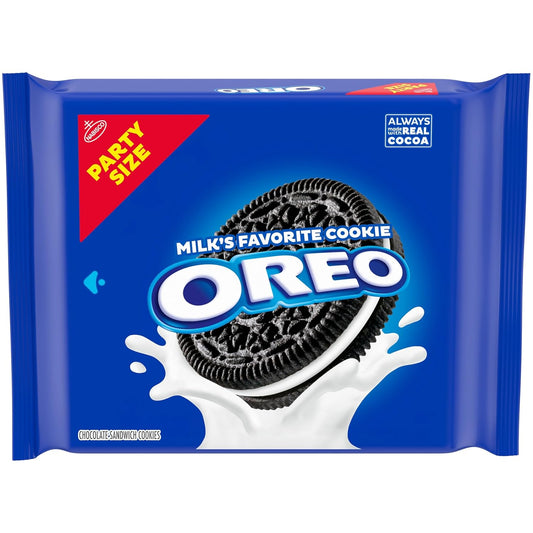 OREO Chocolate Sandwich Cookies Party Size 24.16 oz
