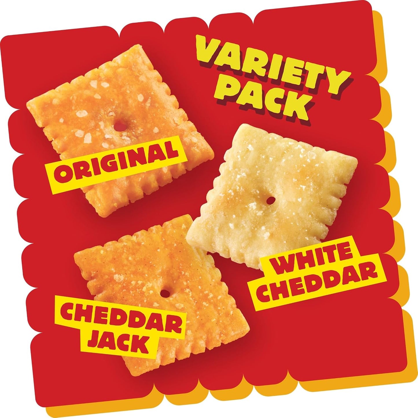 Cheez-It Cheese Crackers Variety Pack 12.1oz Box 12 Packs