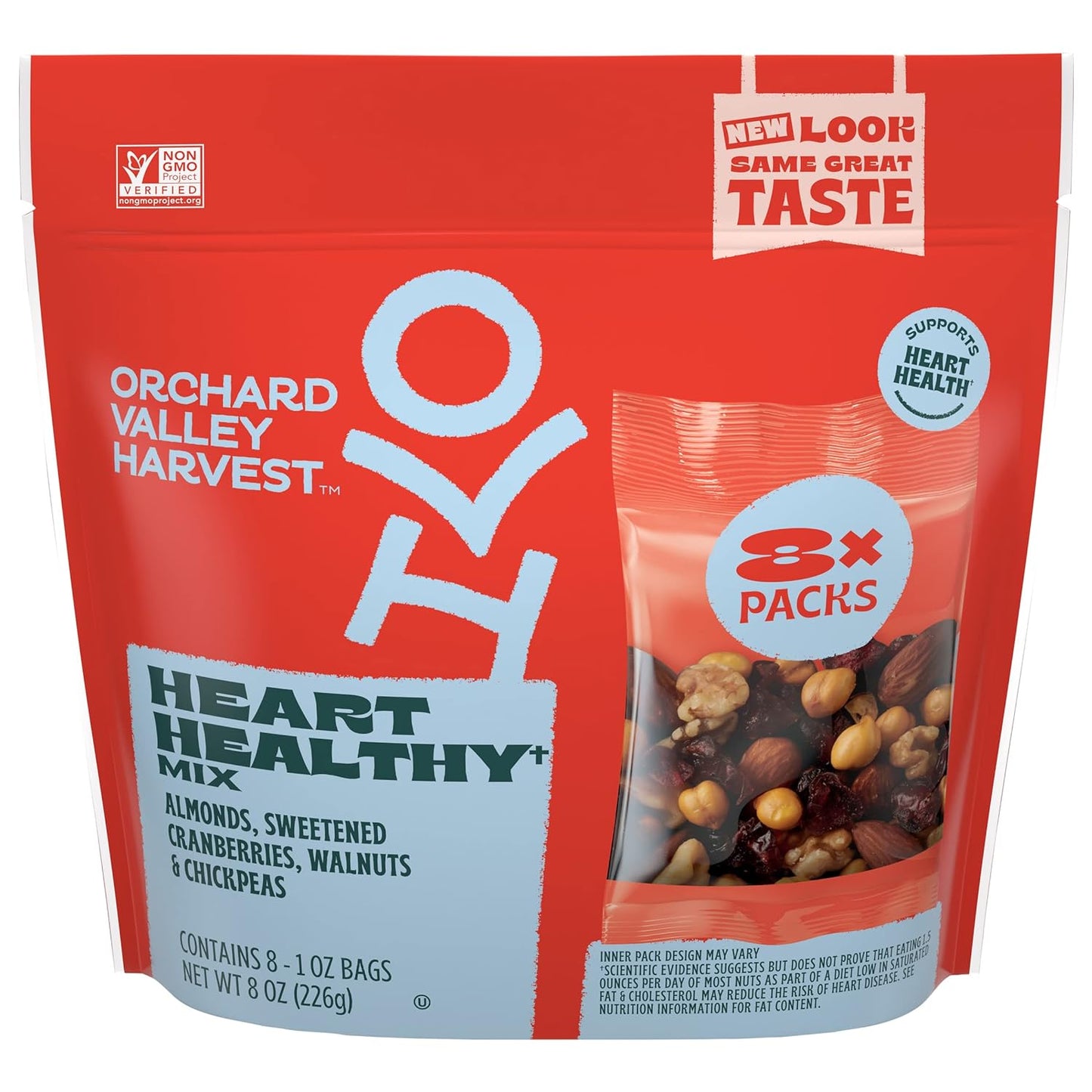 Orchard Valley Harvest Antioxidant Mix, 1 Ounce Bags, Pack of 15, Non-GMO, No Artificial Ingredients
