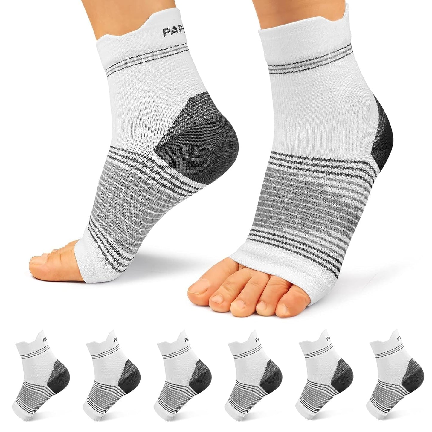 Plantar Fasciitis Socks for Men and Women with Arch Support and Compression