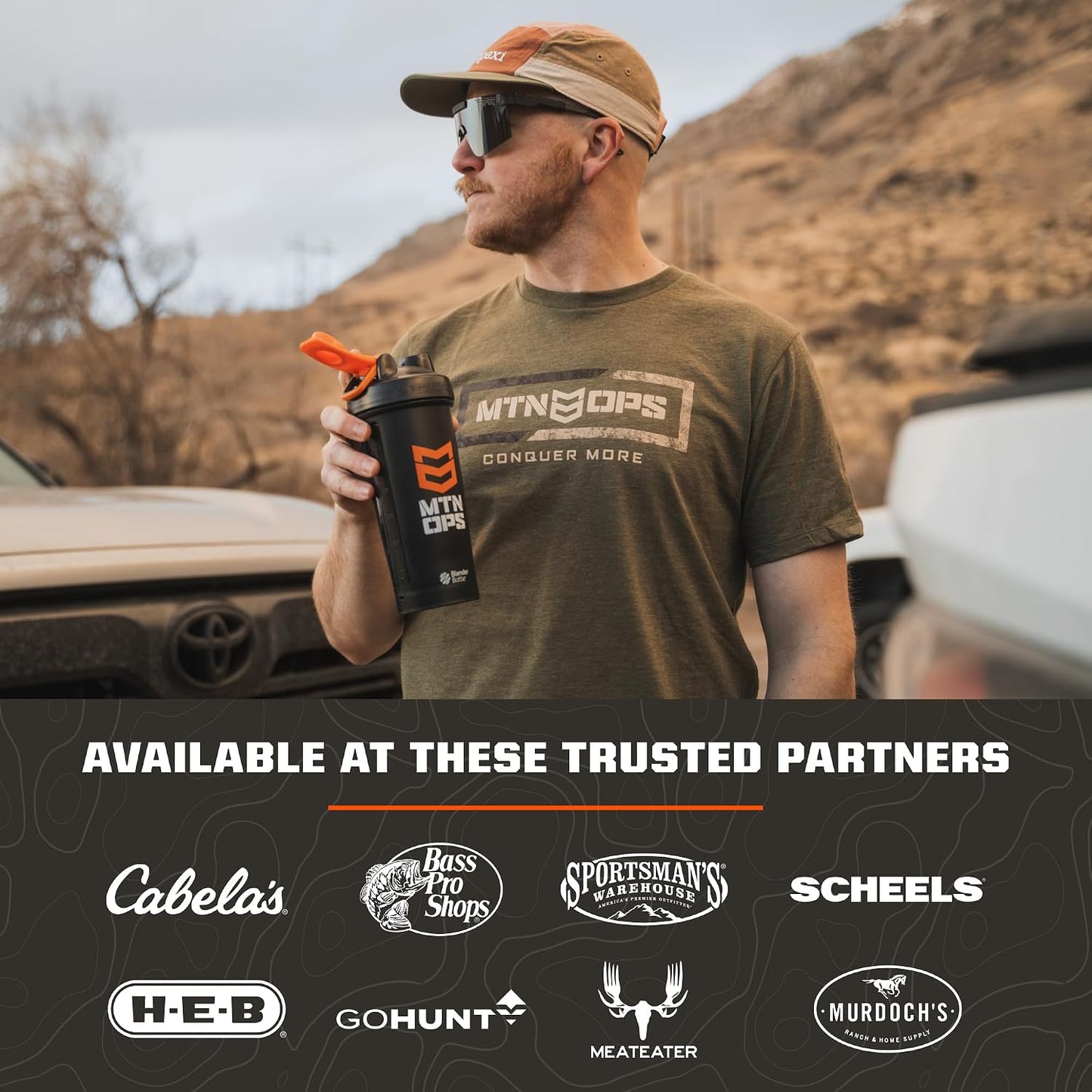 MTN OPS Big Stick High Protein Meat Sticks - 10 Count Carton