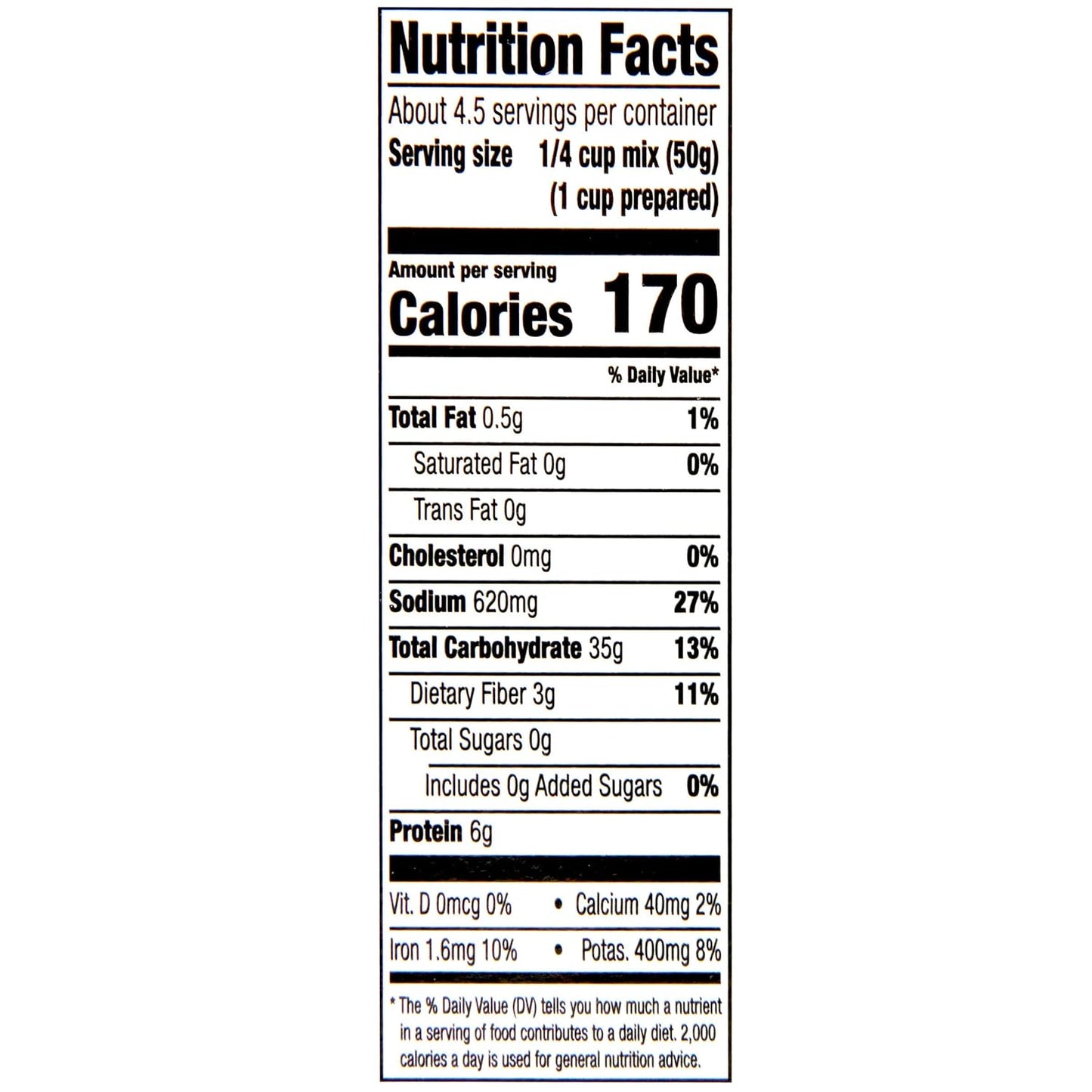 Zatarain's Red Beans & Rice, 8 oz, pre-cooked, no preservatives, instant sides
