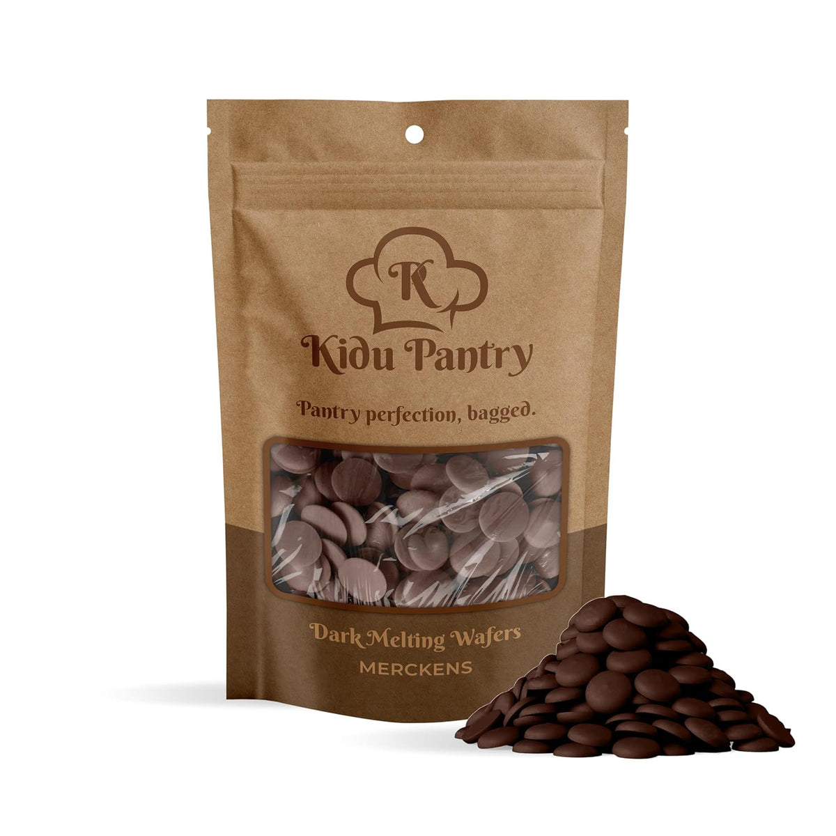 Merckens Chocolate Melting Wafers Bulk Bag Perfect For Dipping, Deserts, Baking And More (1 Pound, Dark 2026)