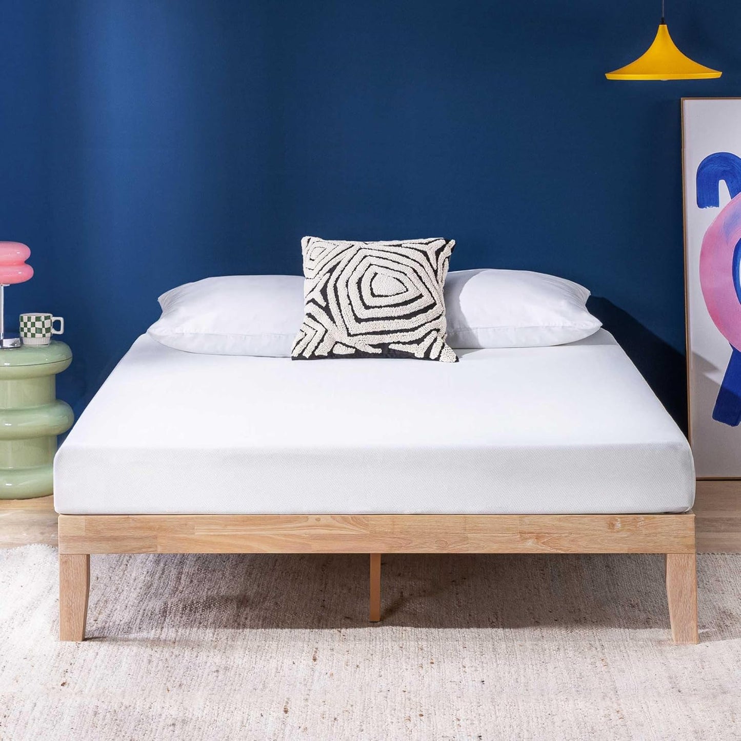 Best Price Mattress 6 Inch Memory Foam Mattress, Medium Firm, Cooling Gel Infused, Certified Safe Foams & Fabric, Mattress in a Box, Twin