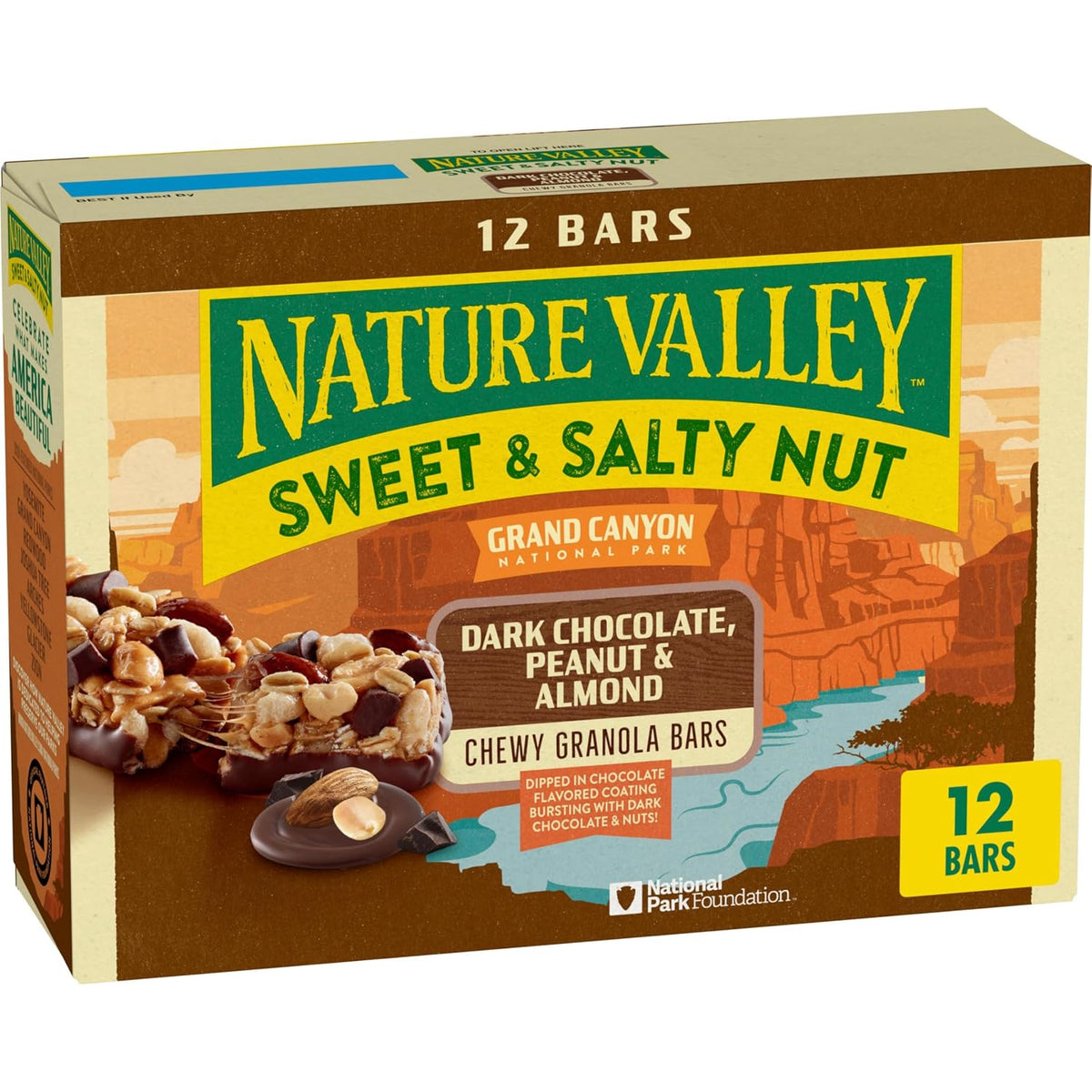 Nature Valley Sweet and Salty Granola Bars, Peanut, 30 Bars, 36 OZ
