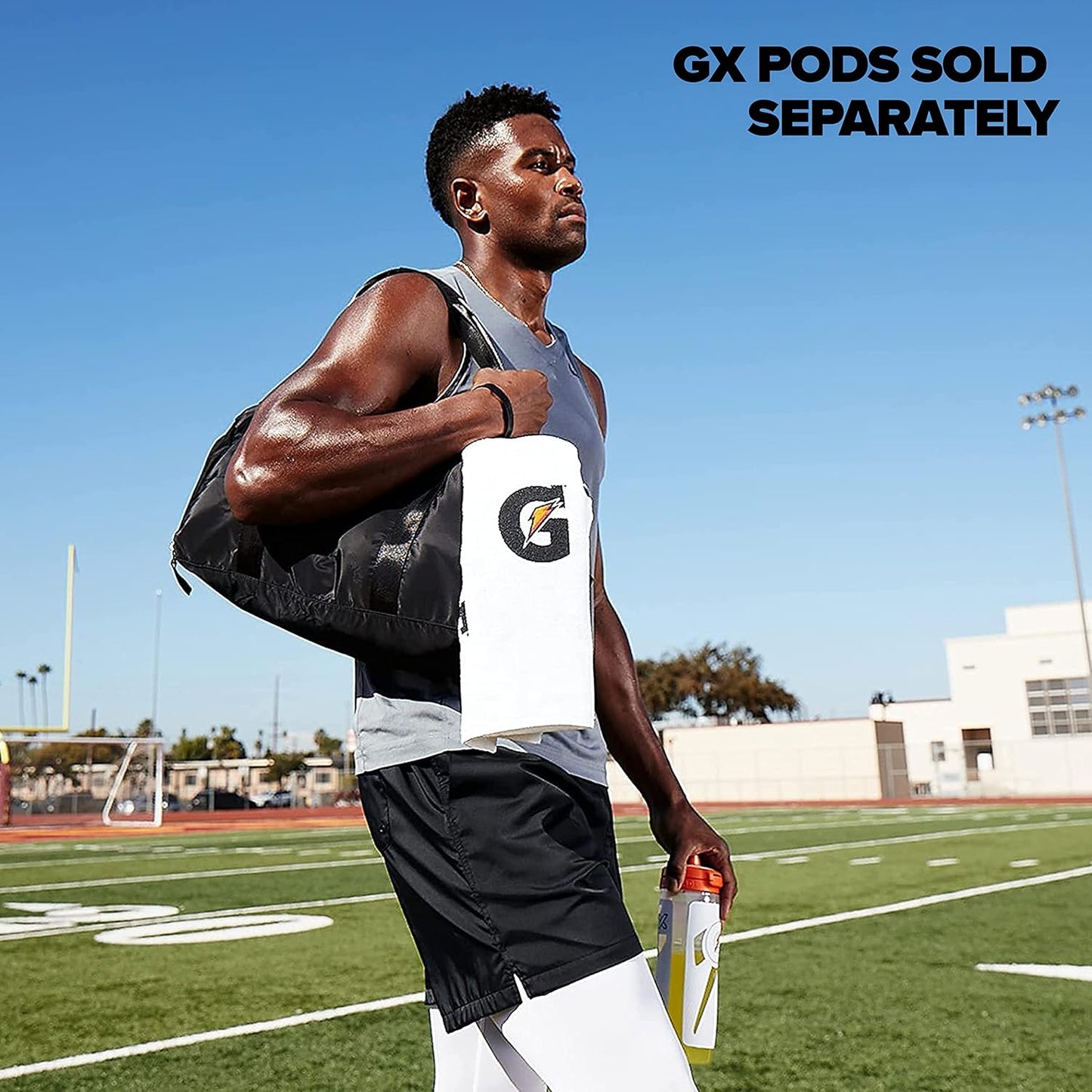Gatorade Gx Bottle , Black, 30oz