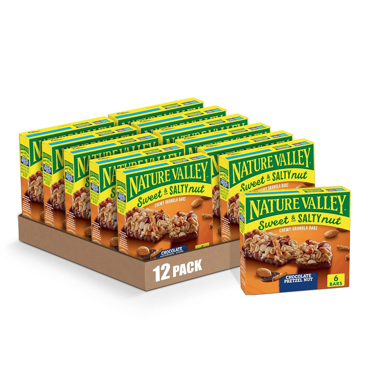Nature Valley Sweet and Salty Granola Bars, Peanut, 30 Bars, 36 OZ