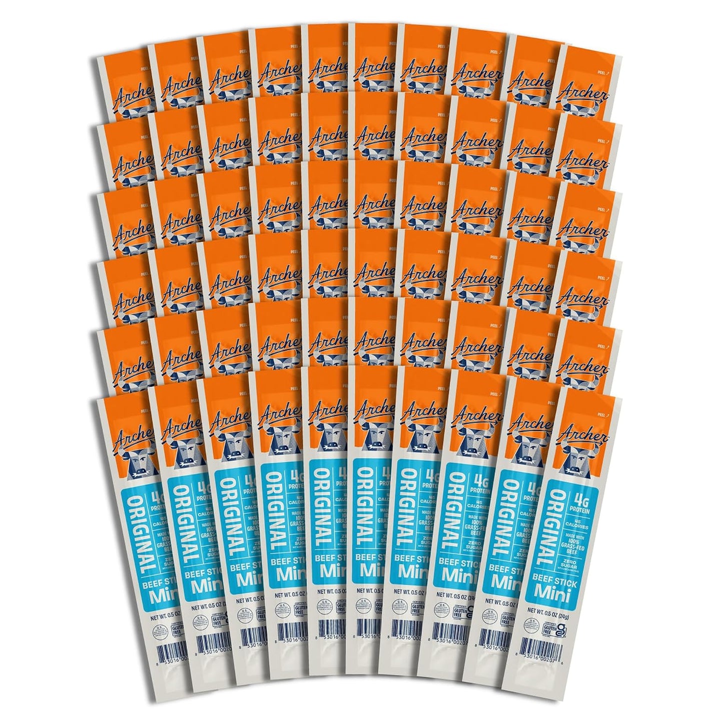 Grass Fed Beef Jerky Sticks Individually Wrapped in Bulk