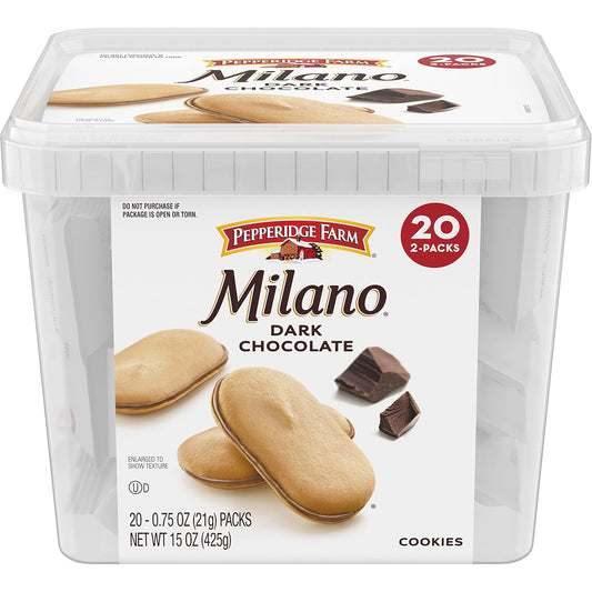 Pepperidge Farm Milano Dark Chocolate Cookies Multipack