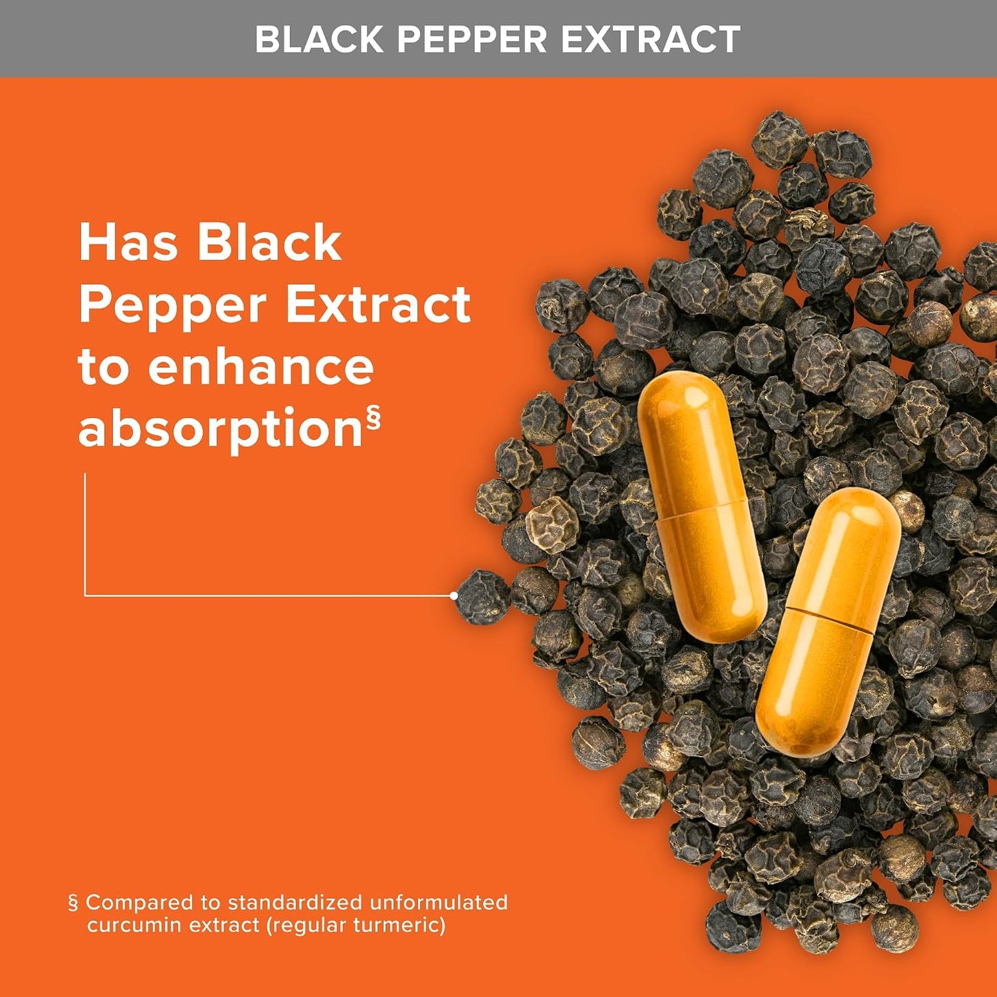 Qunol Turmeric Curcumin 2250mg, Black Pepper Extract, Supports Joint Health, 90 Capsules