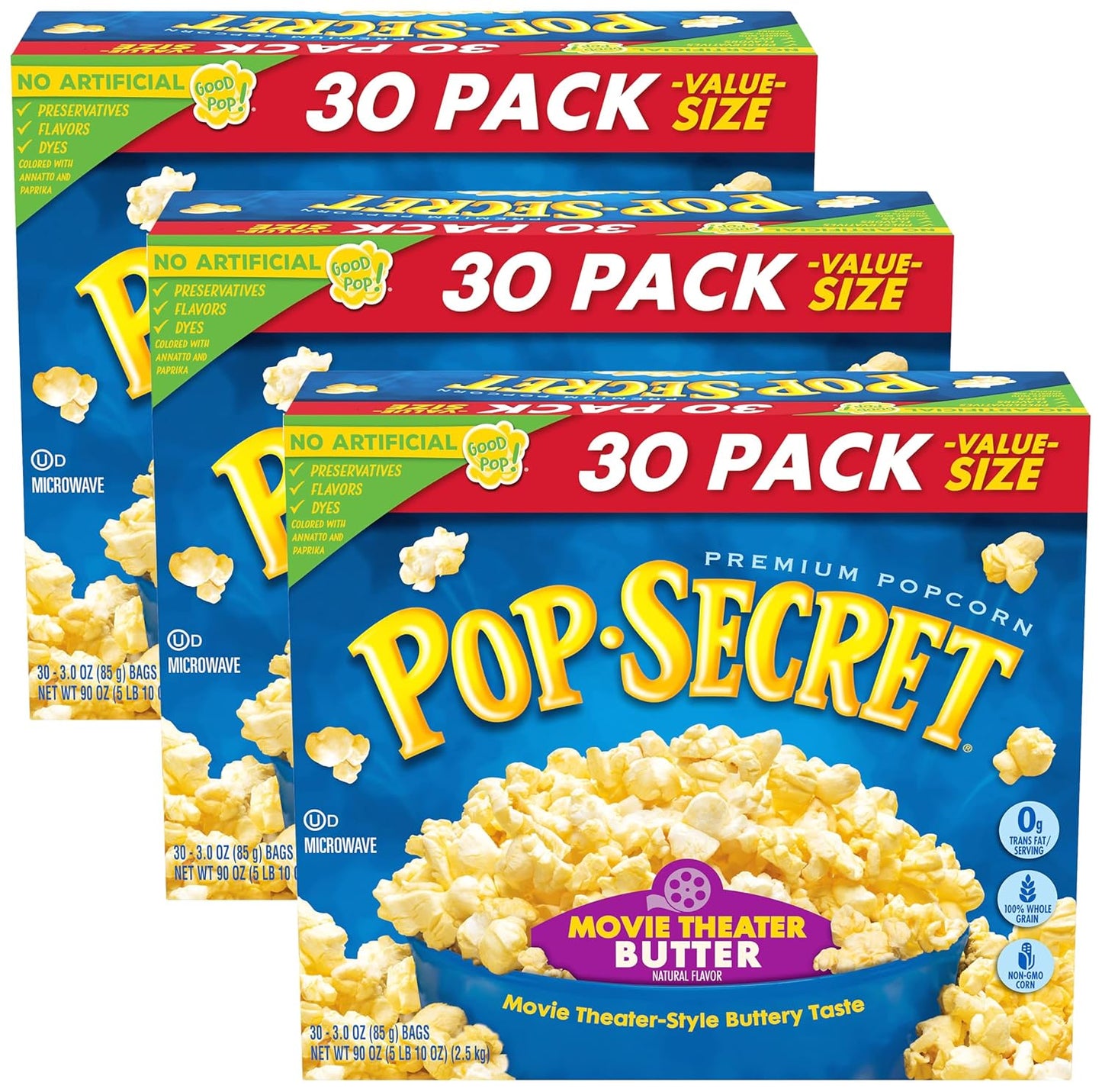 Pop Secret Kettle Corn Microwave Popcorn 12 Count Box